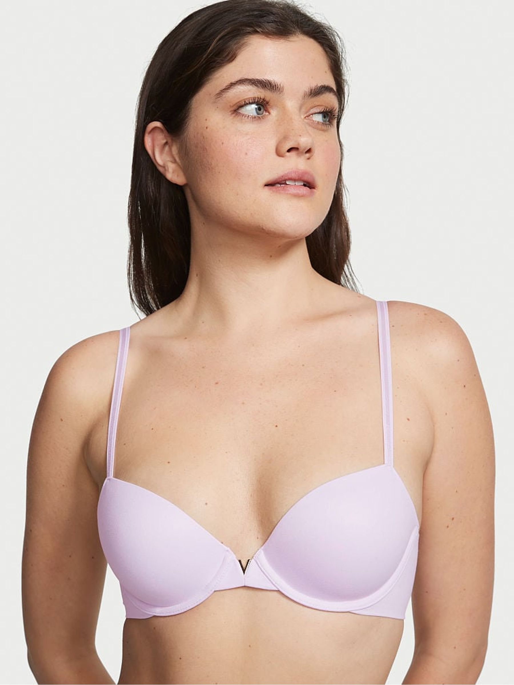 Lilac Purple Lightly Lined Demi Bra - Image 1 of 4