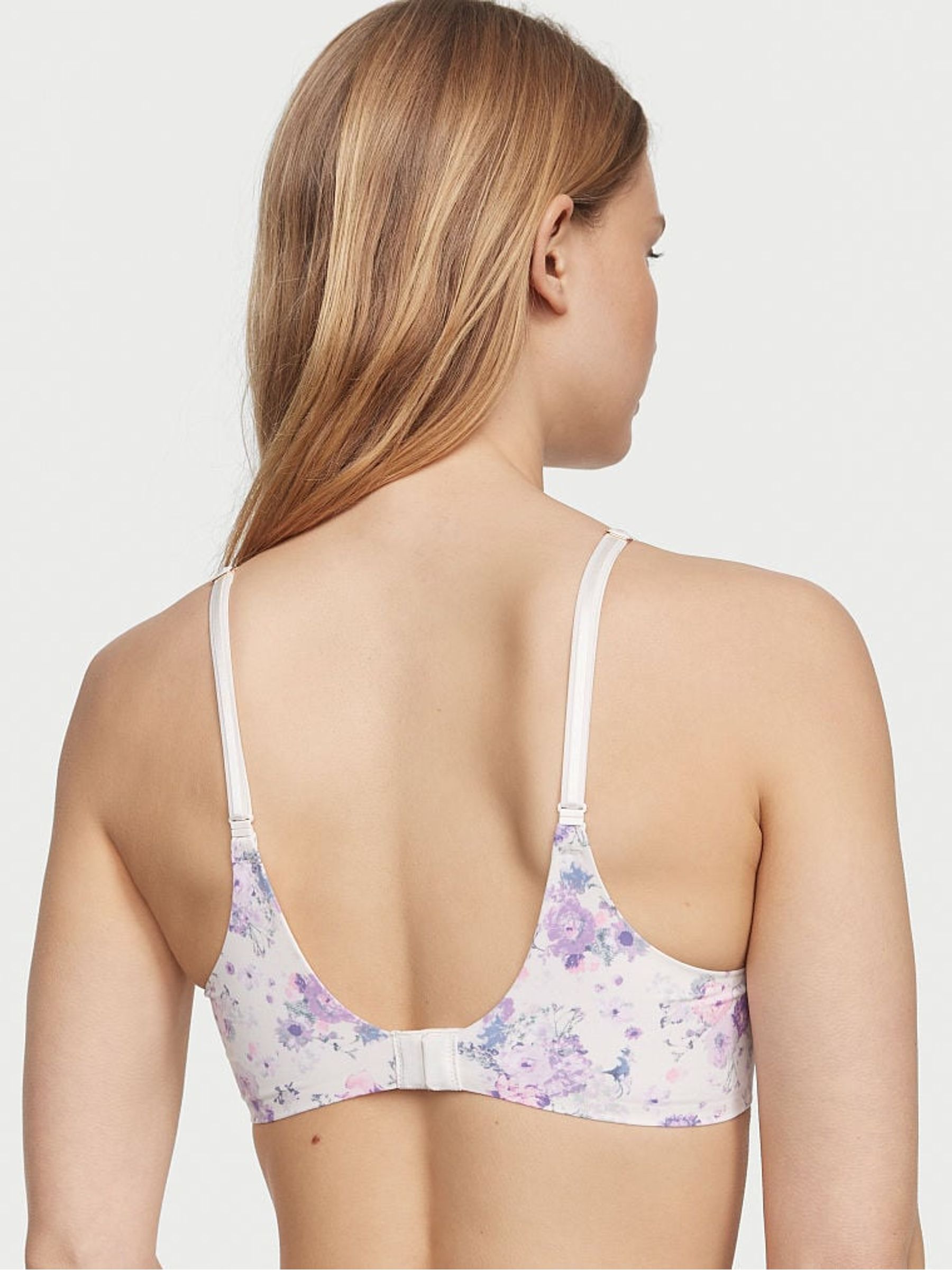 Purest Pink Smooth Lightly Lined Demi Bra - Image 2 of 3
