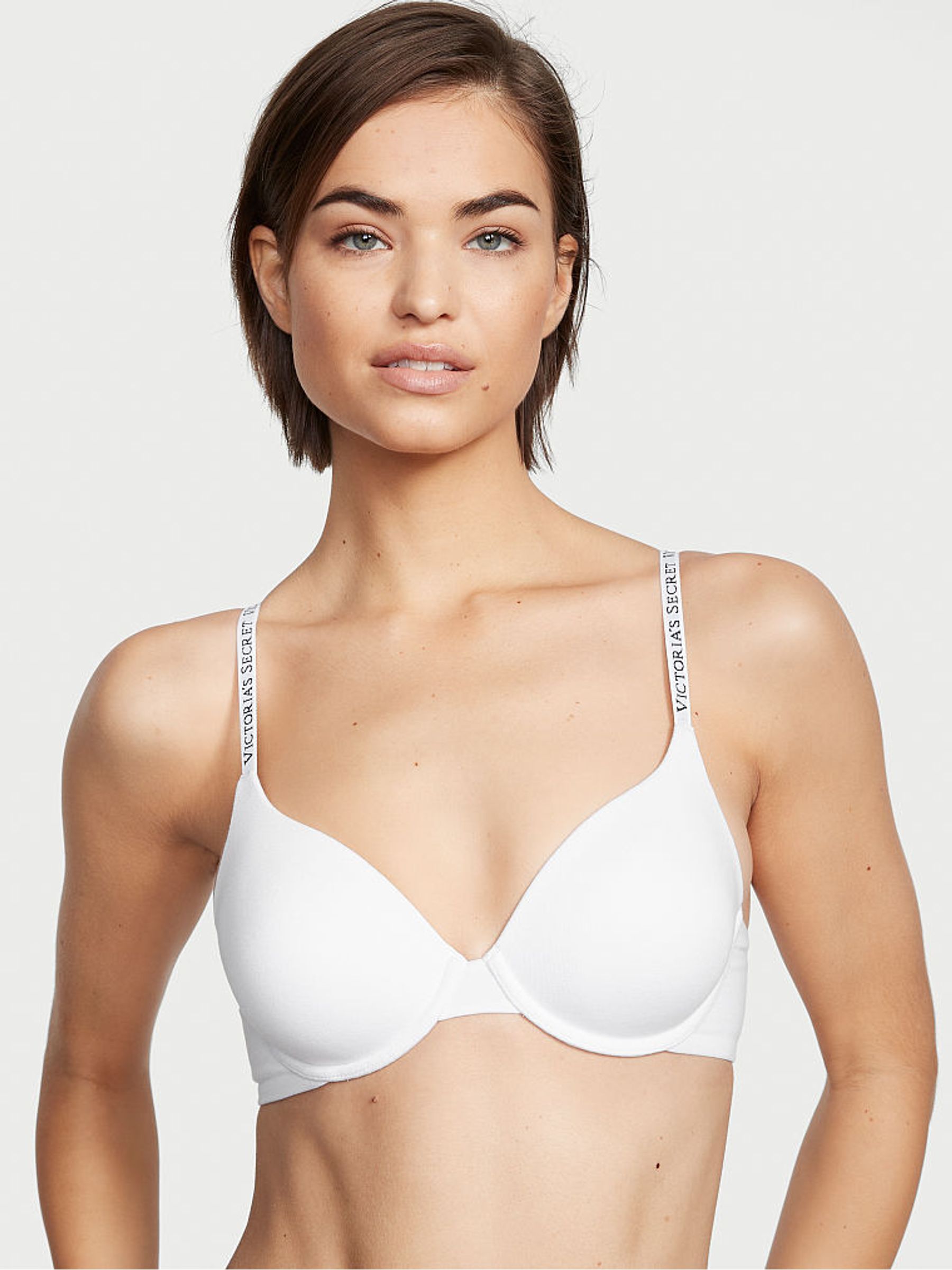 White Lightly Lined Full Cup Bra - Image 1 of 3