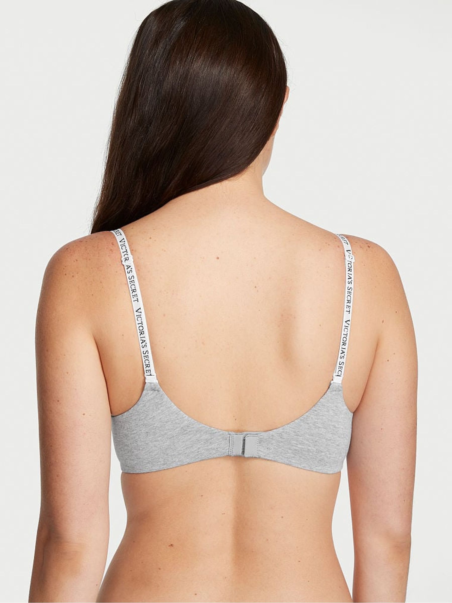 Heather Grey Add 2 Cups Push Up Bra - Image 2 of 3