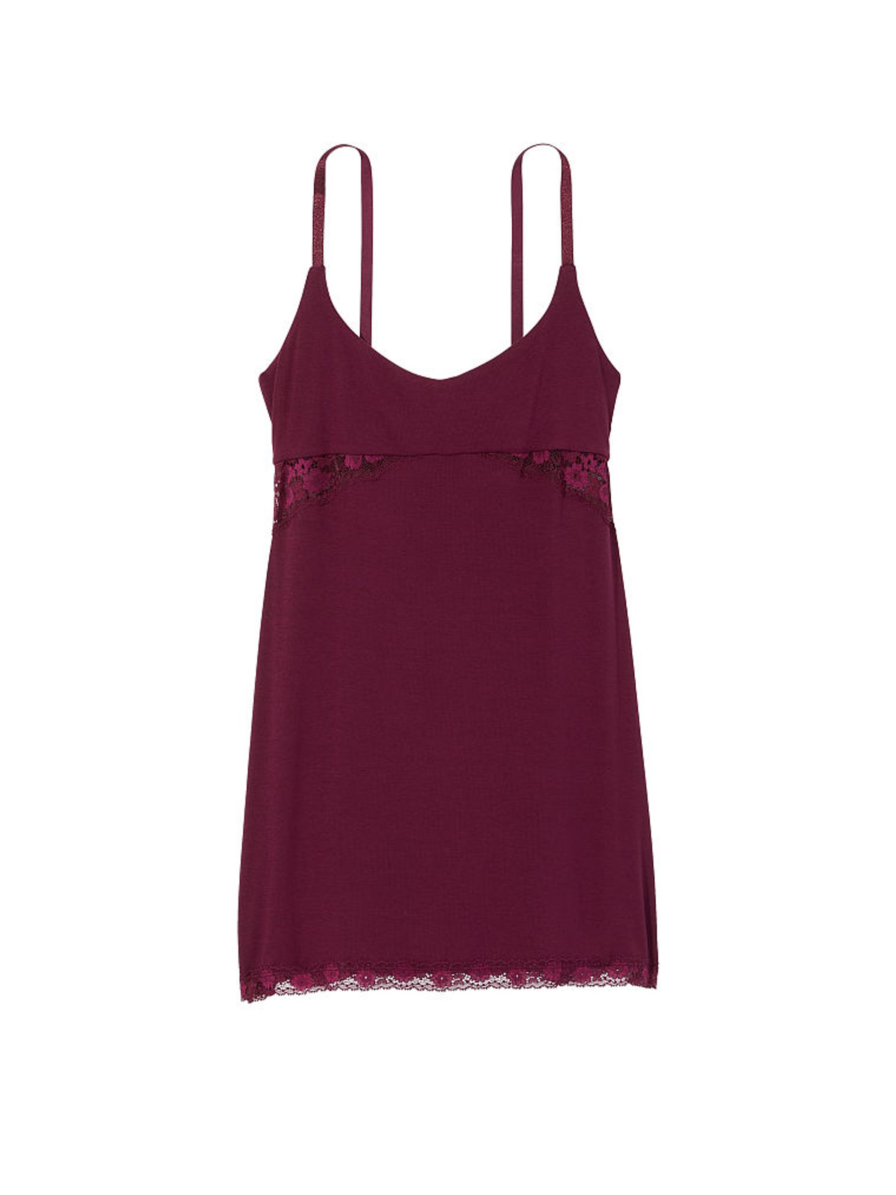 Kir Purple Modal Slip Dress - Image 3 of 3