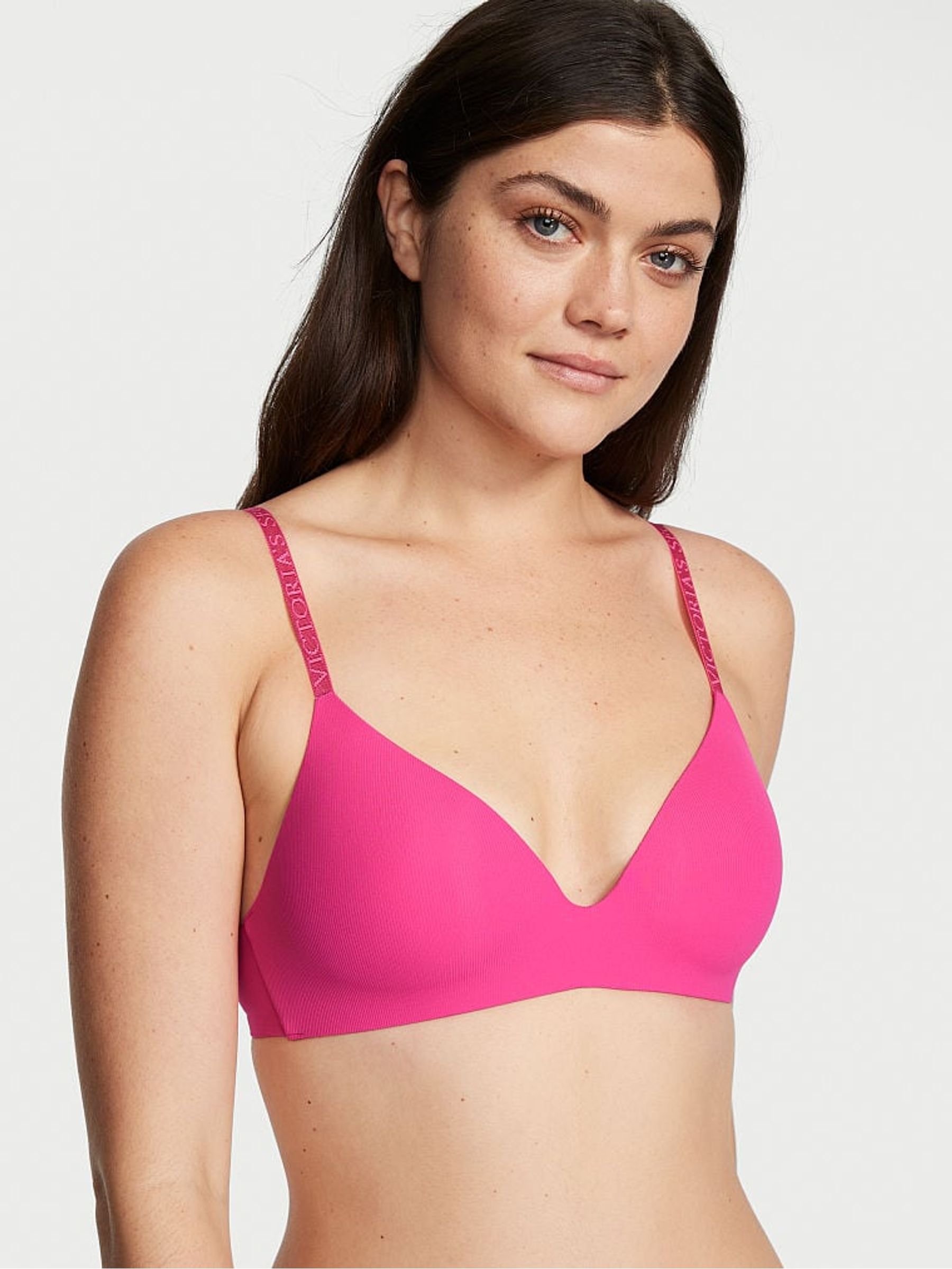 Pink Fever Smooth Lightly Lined Non Wired T-Shirt Bra - Image 1 of 3