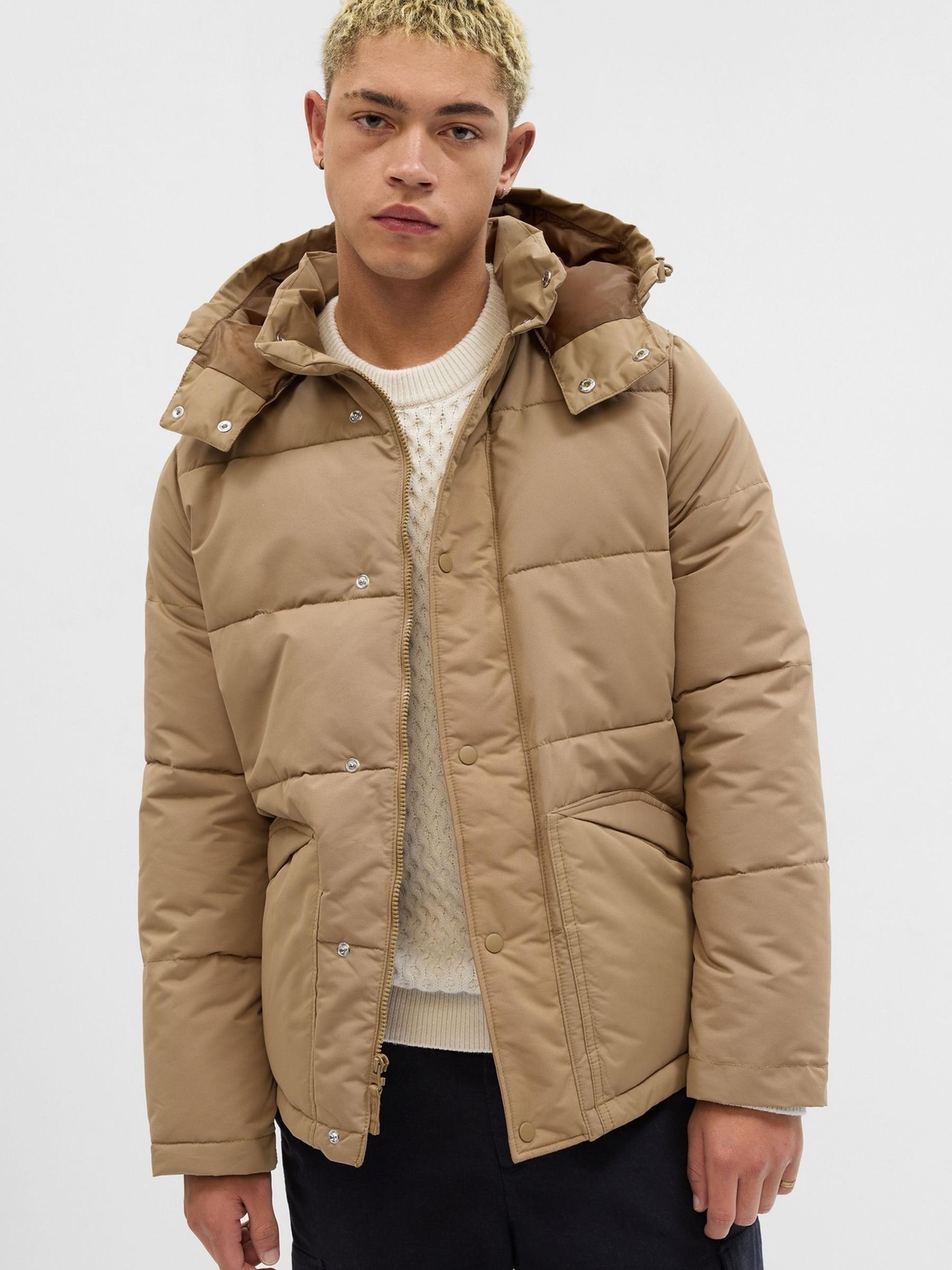 Brown Cold Control Heavy Puffer Jacket - Image 1 of 1
