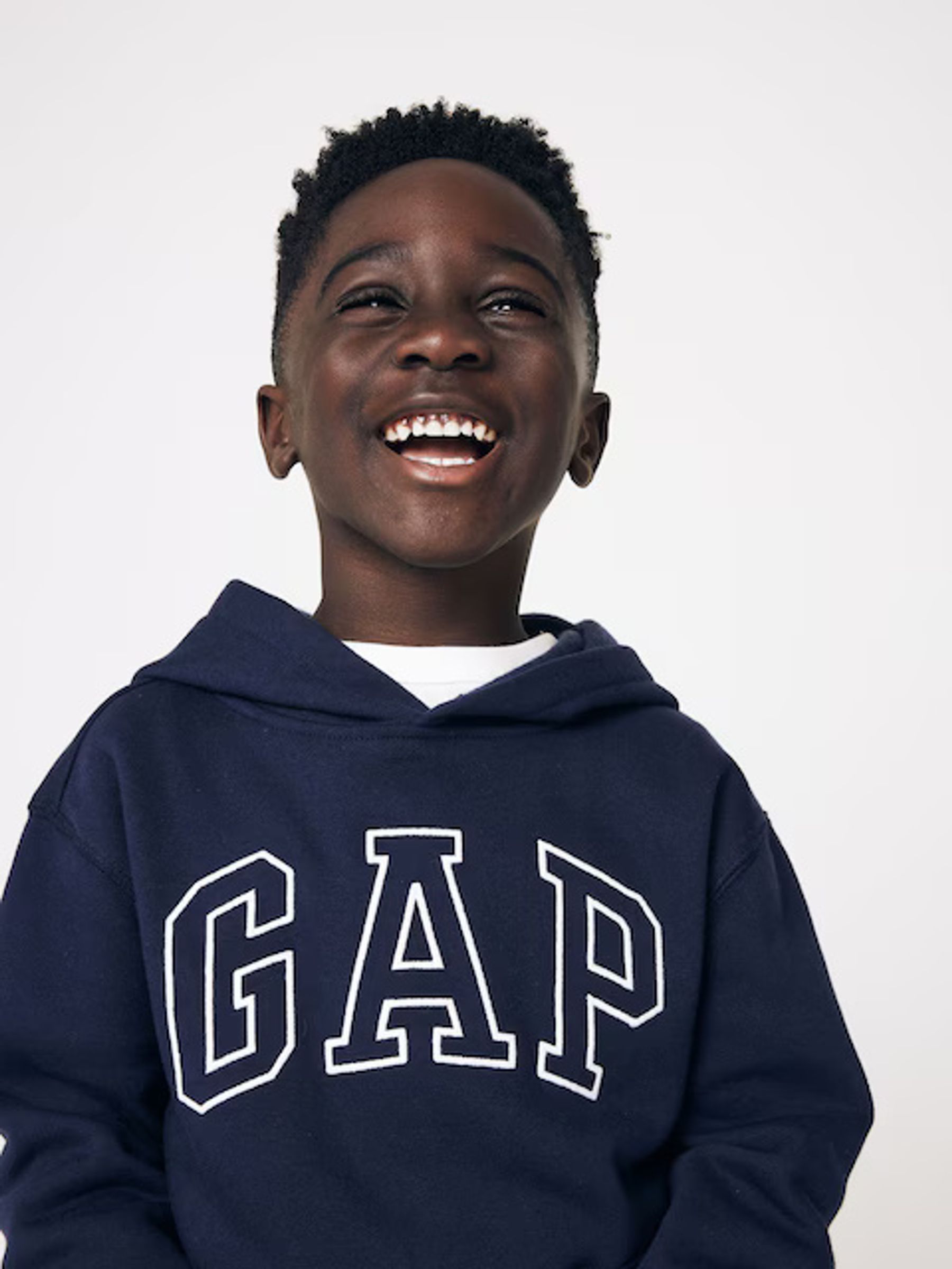 Blue Logo Hoodie (4-13yrs) - Image 5 of 8