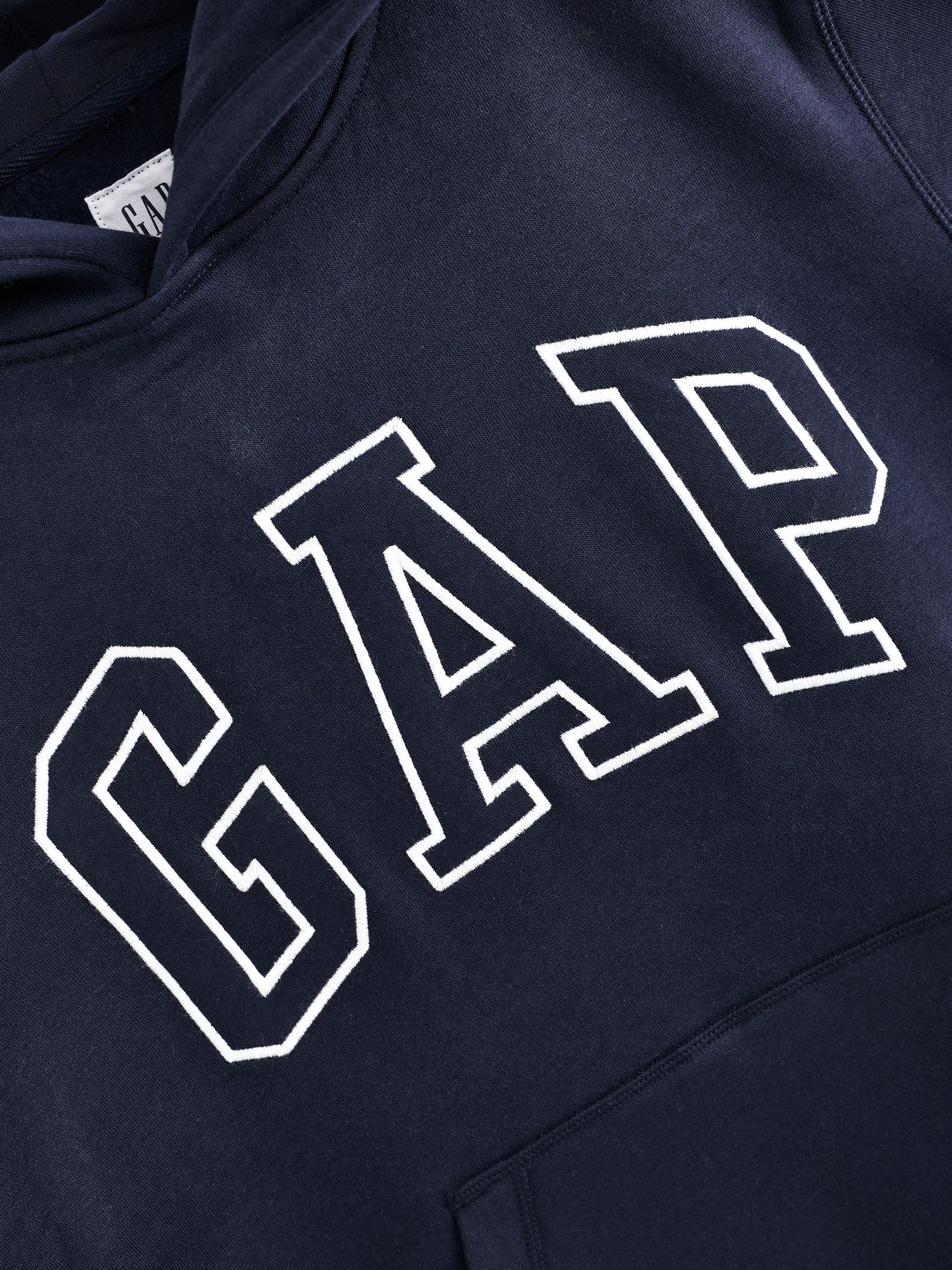 Blue Logo Hoodie (4-13yrs) - Image 8 of 8