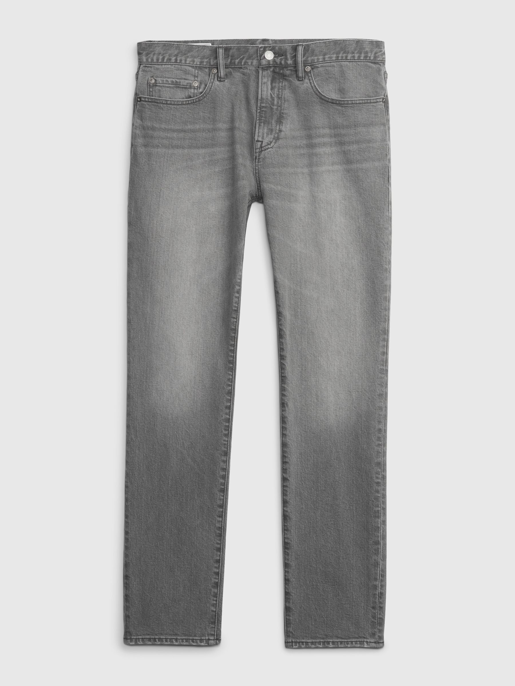 Grey Slim Jeans in  with Washwell - Image 4 of 4