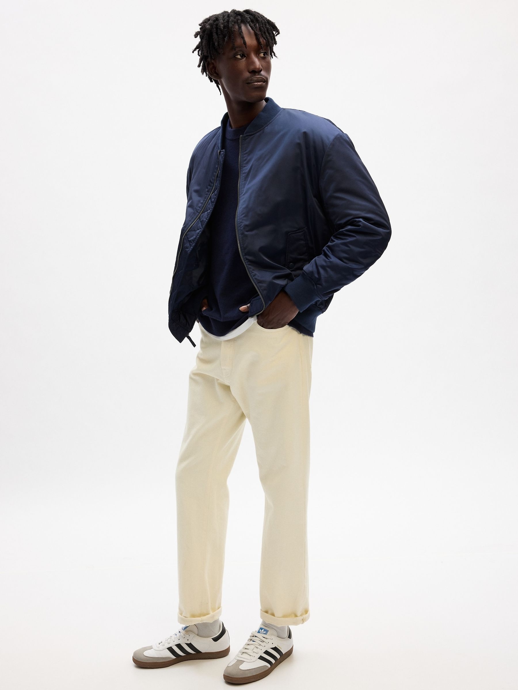 Blue CashSoft Crewneck Long Sleeve Jumper - Image 3 of 5