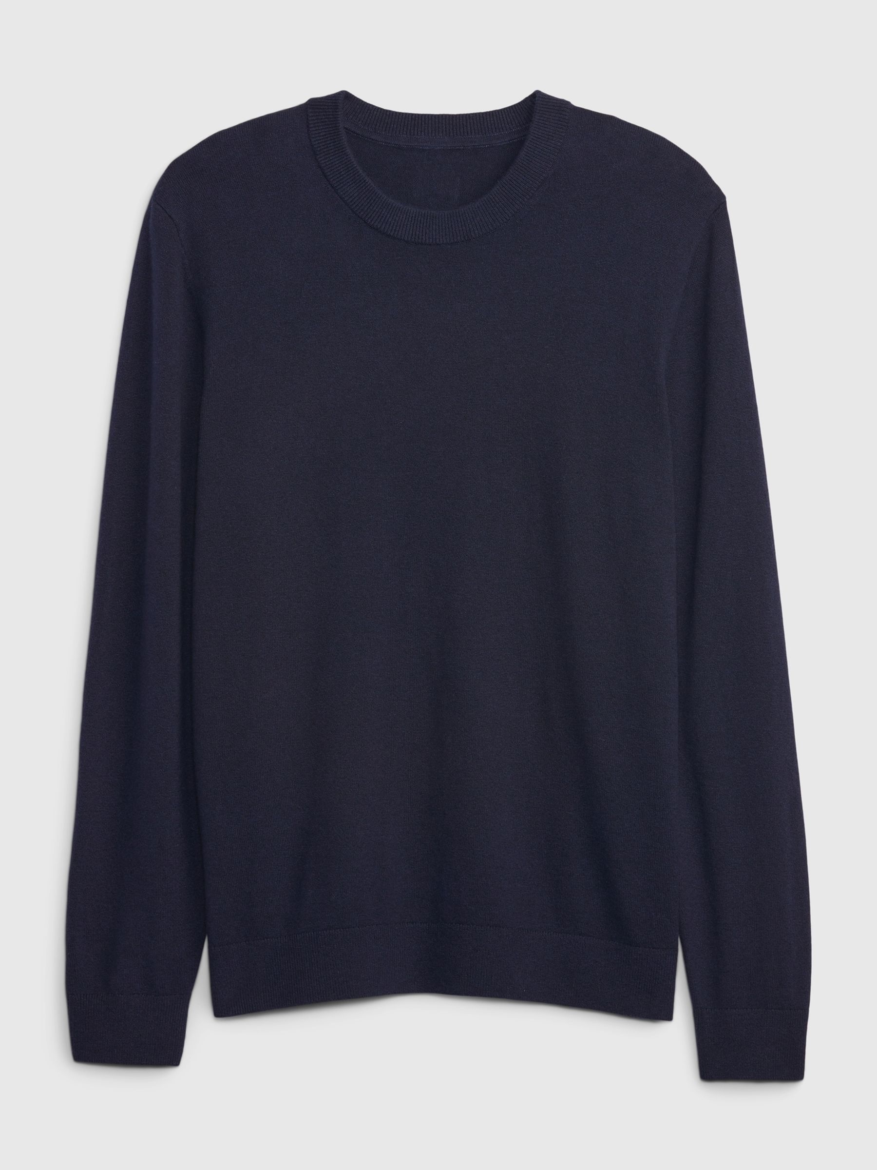 Blue CashSoft Crewneck Long Sleeve Jumper - Image 4 of 5