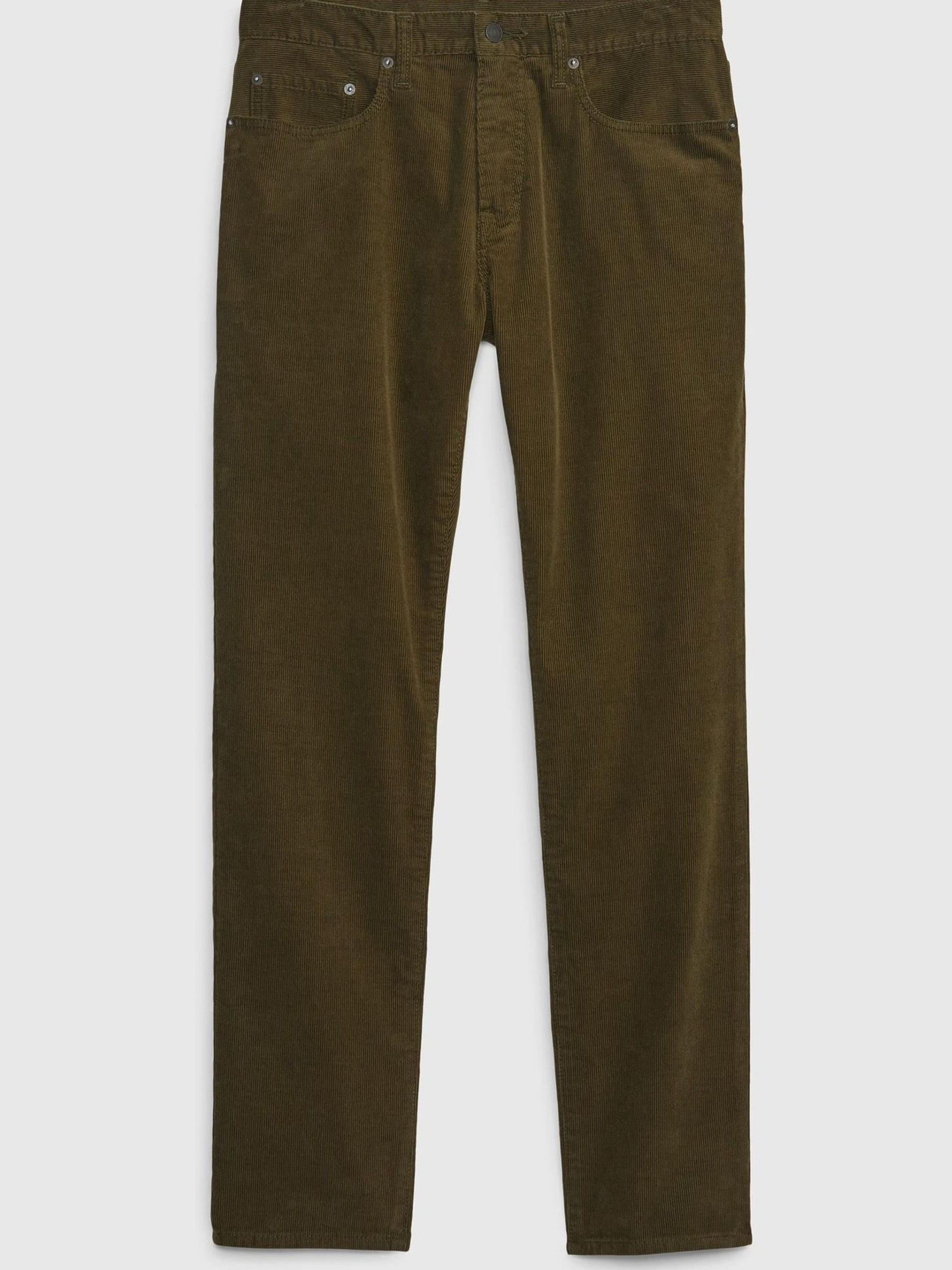 Green Corduroy Slim Jeans - Image 4 of 4