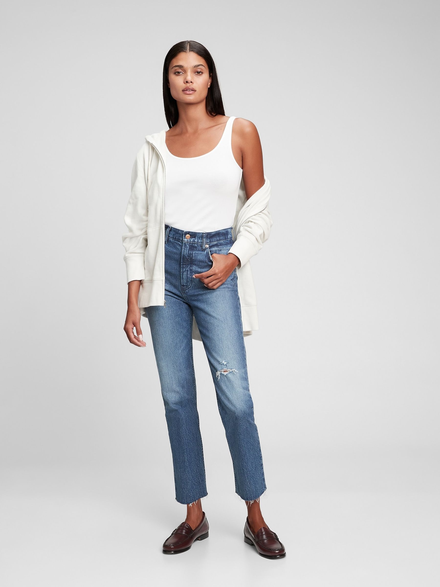 White Favourite Vest Top - Image 1 of 3
