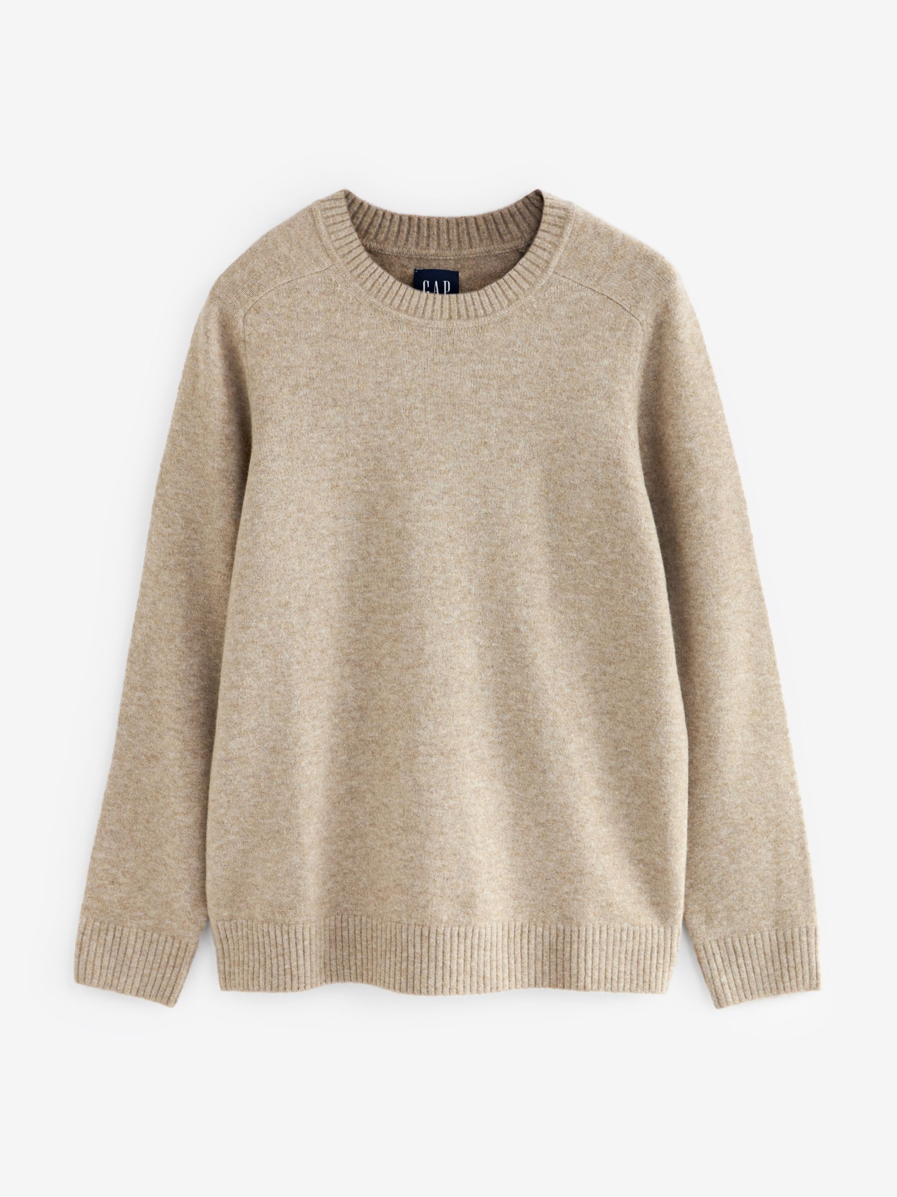 Beige Crewneck Jumper - Image 2 of 3