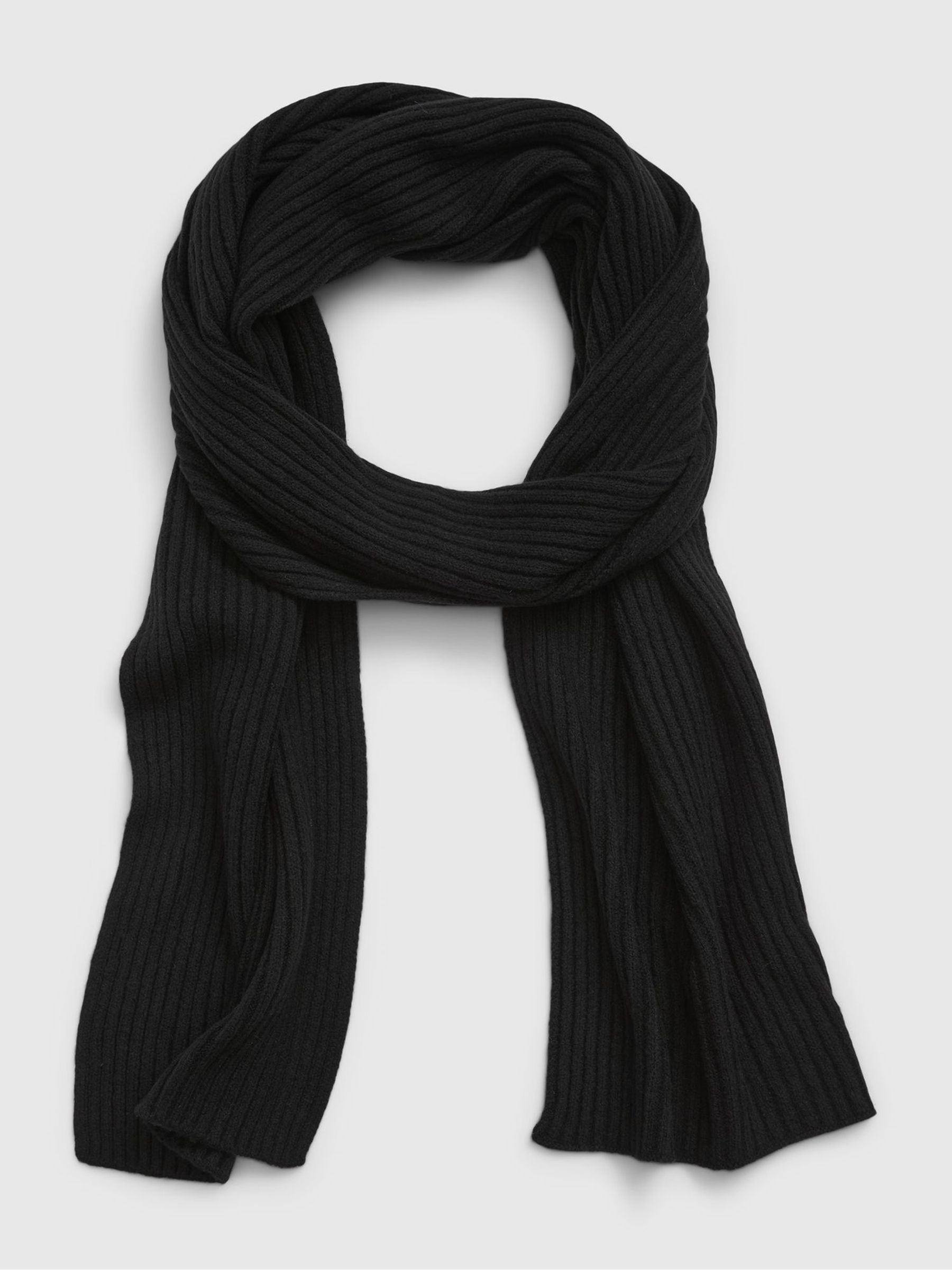 Black CashSoft Scarf - Image 2 of 2