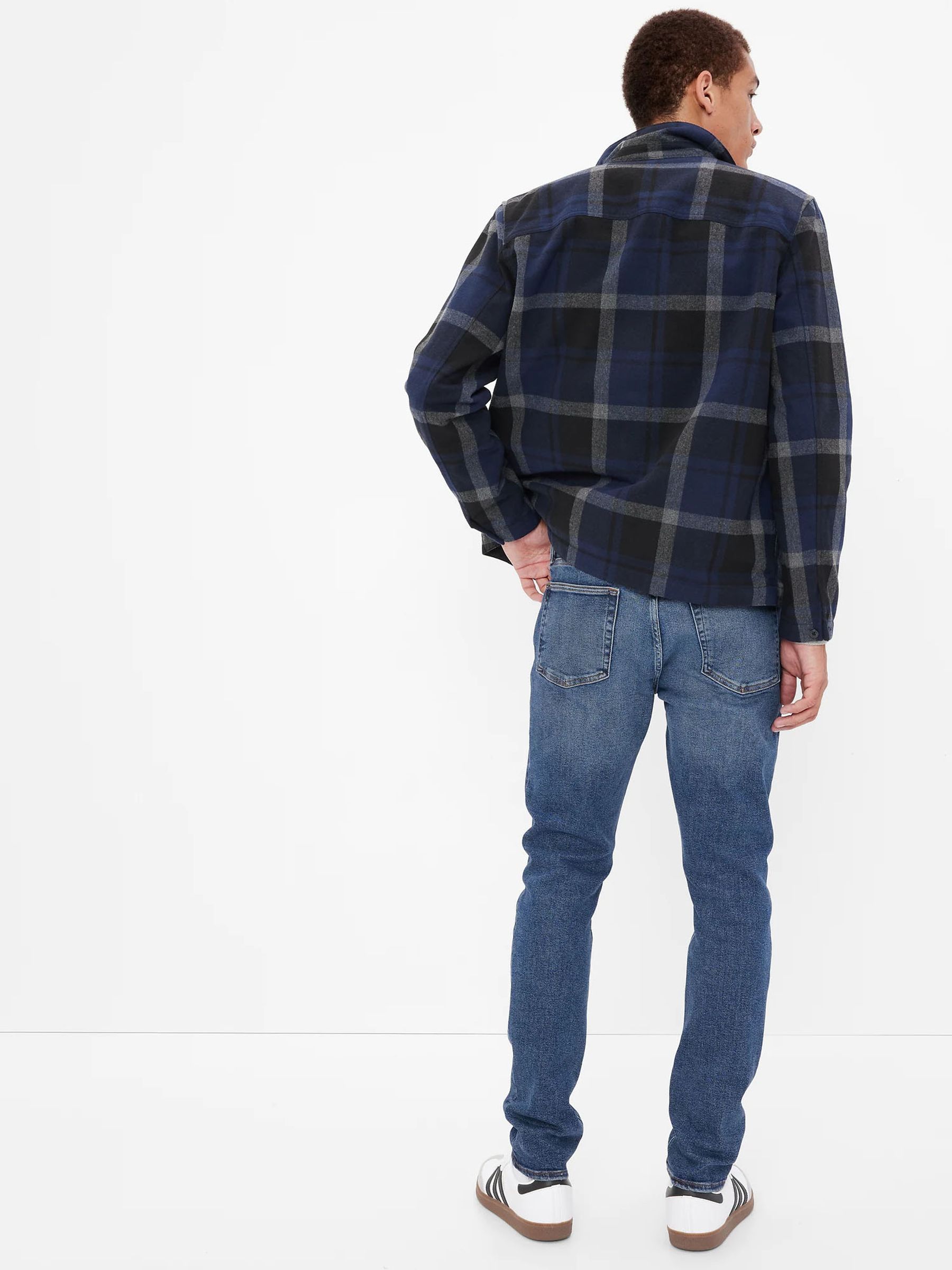 Blue Skinny Comfort Stretch Jeans - Image 2 of 4