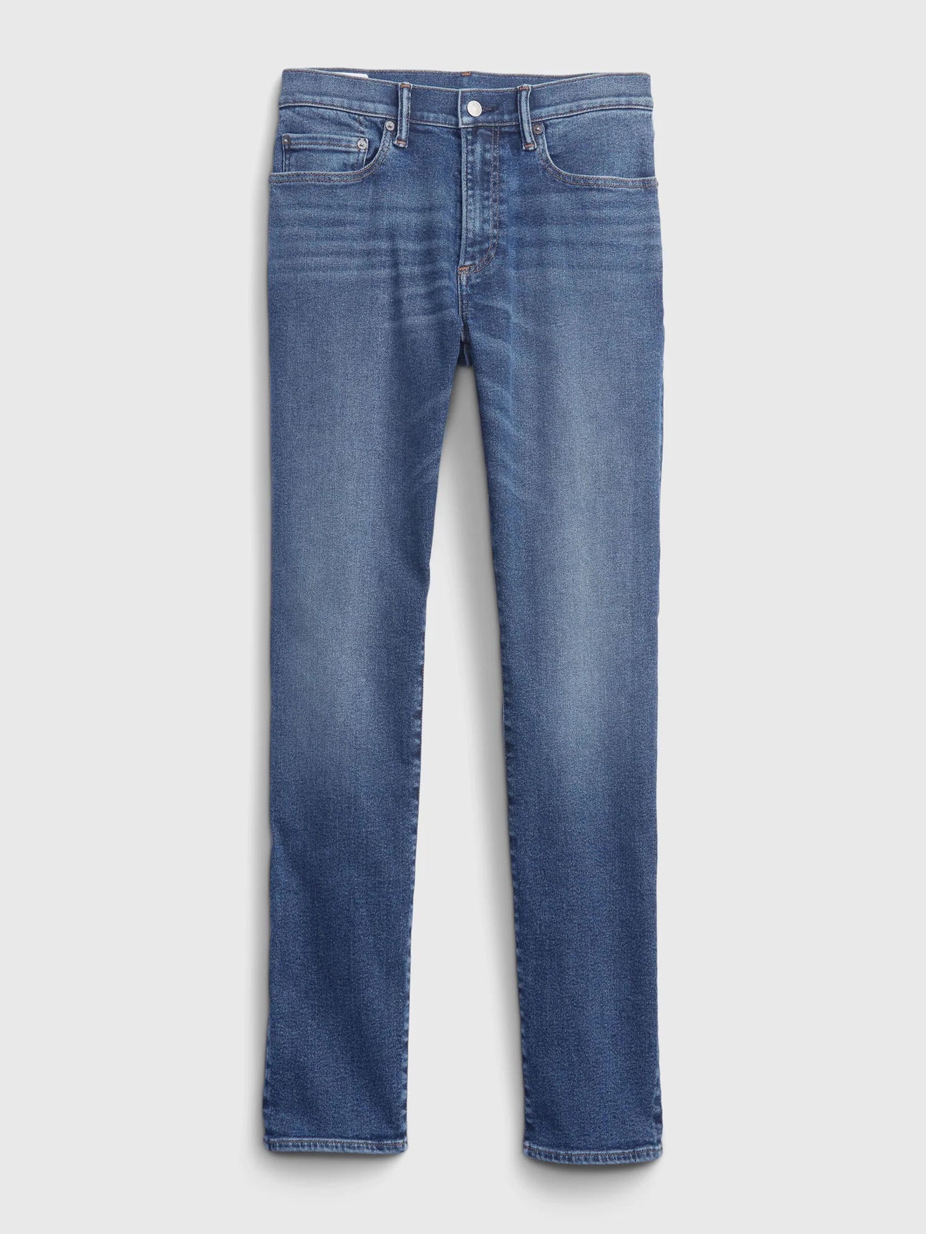 Blue Skinny Comfort Stretch Jeans - Image 4 of 4