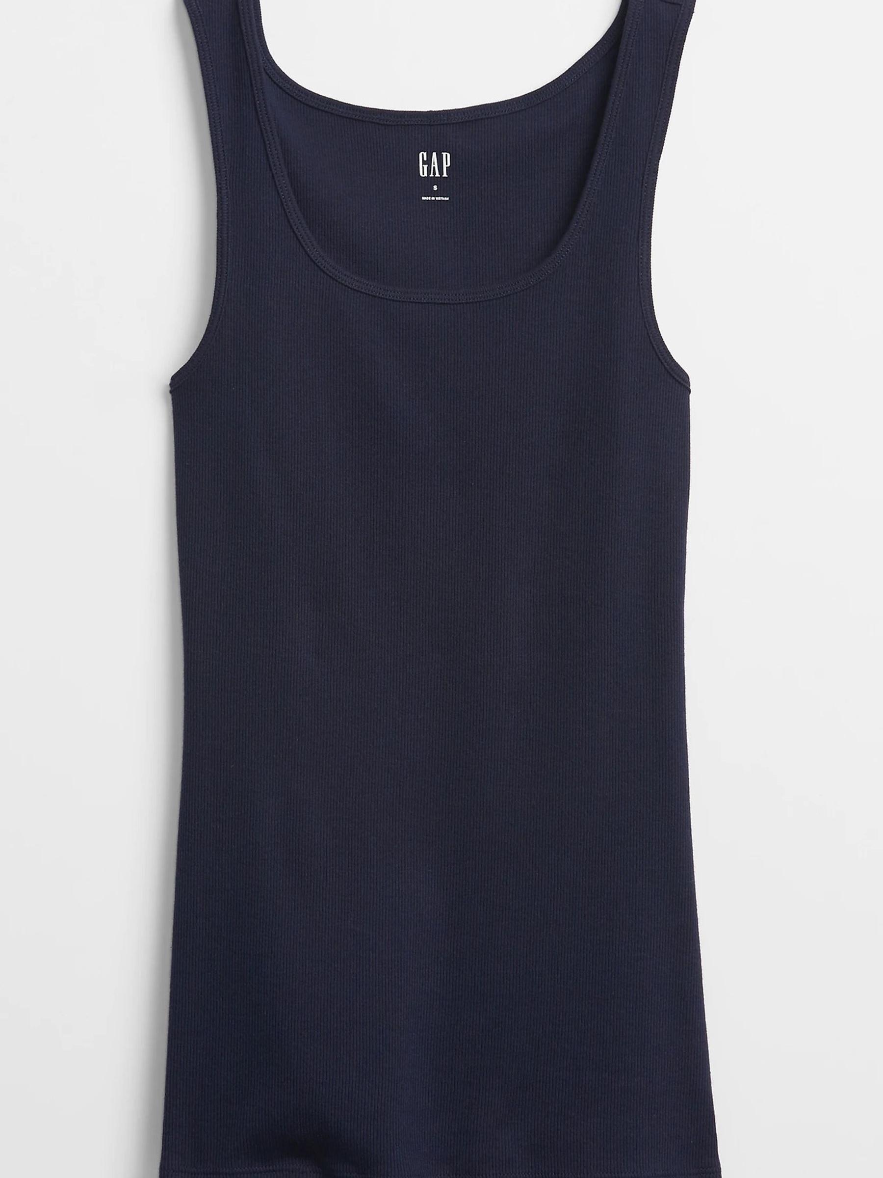 Blue Ribbed Vest - Image 4 of 4