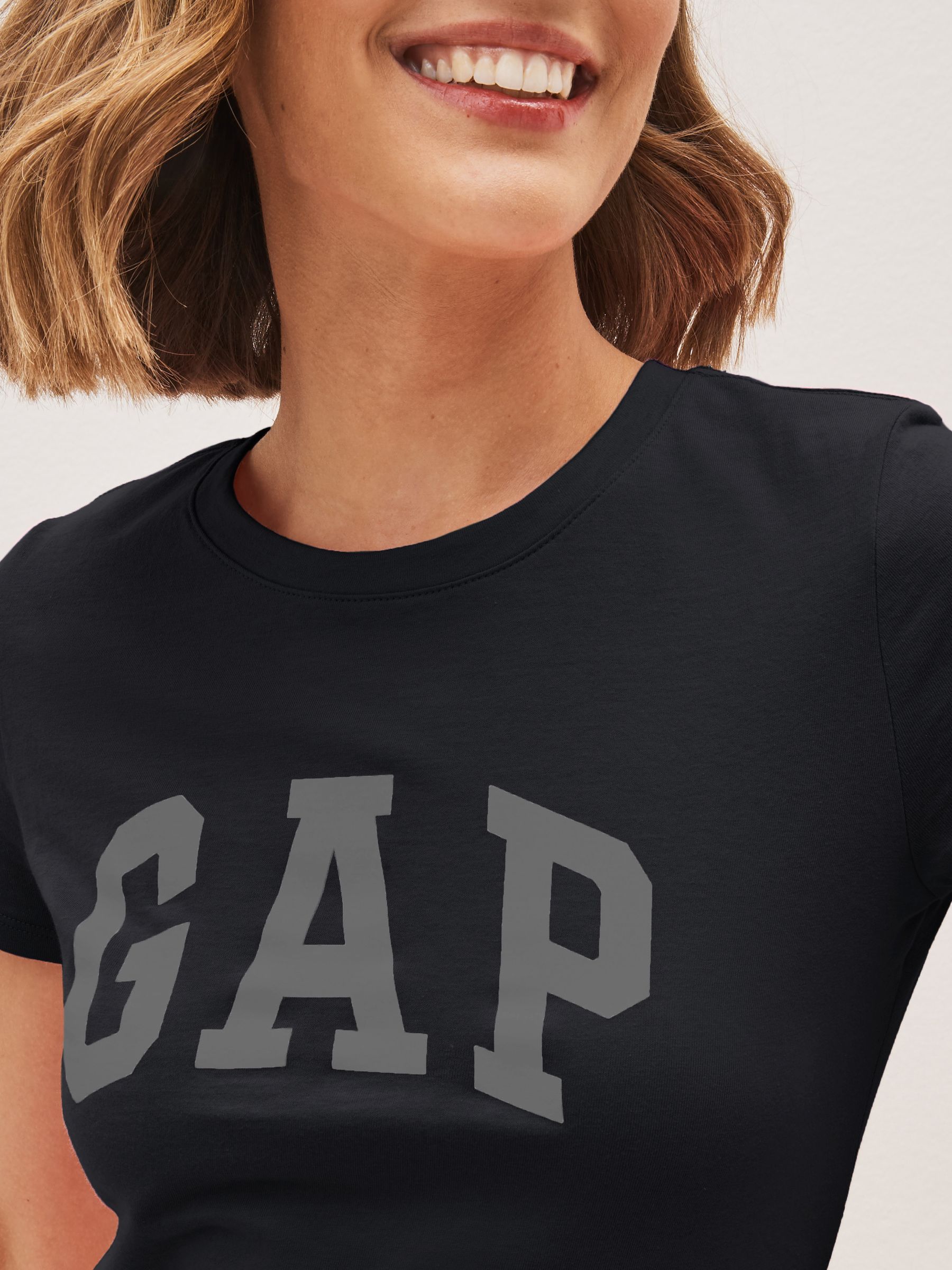 Black Logo Short Sleeve Crew Neck T-Shirt - Image 4 of 4 Black Logo Short Sleeve Crew Neck T-Shirt - Image 4 of 4