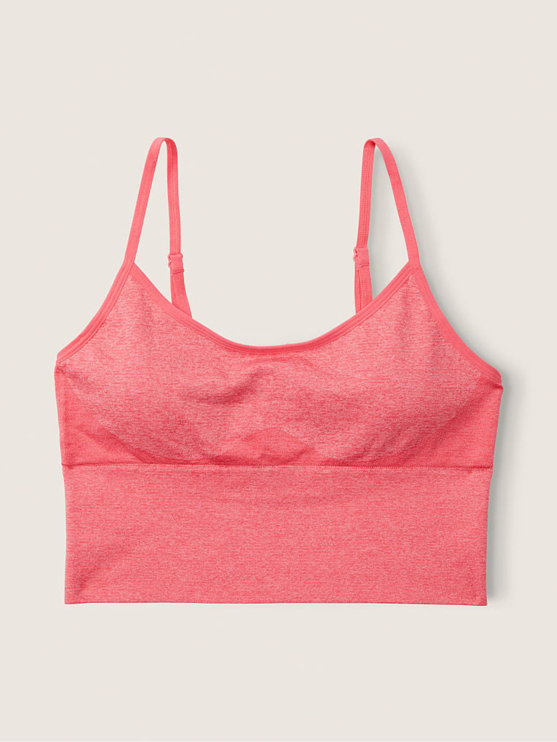 HOUSE PARTY MARL Seamless Lightly Lined Sports Bra - Image 4 of 4
