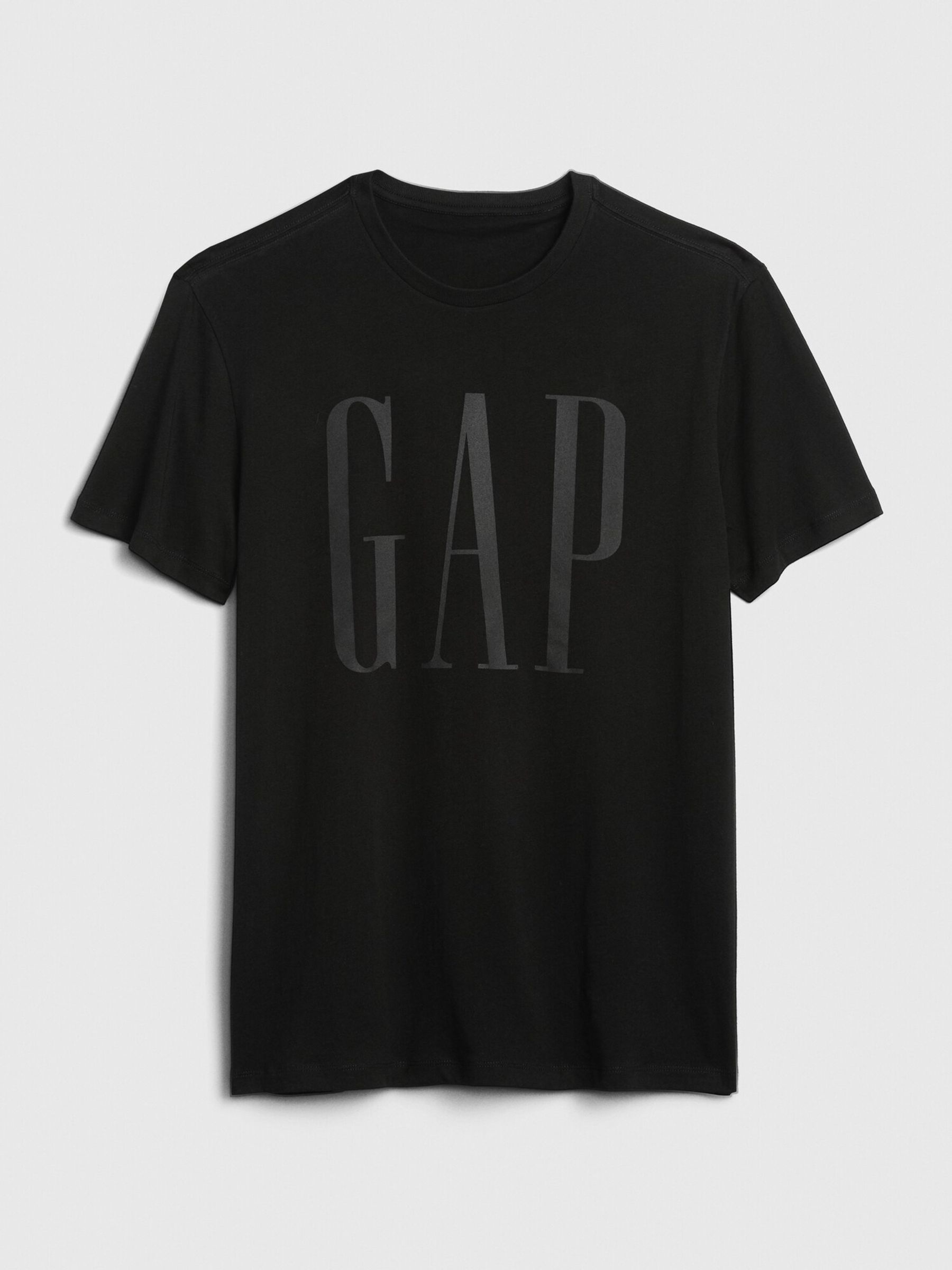Black Logo Short Sleeve Crew Neck T-Shirt - Image 6 of 6