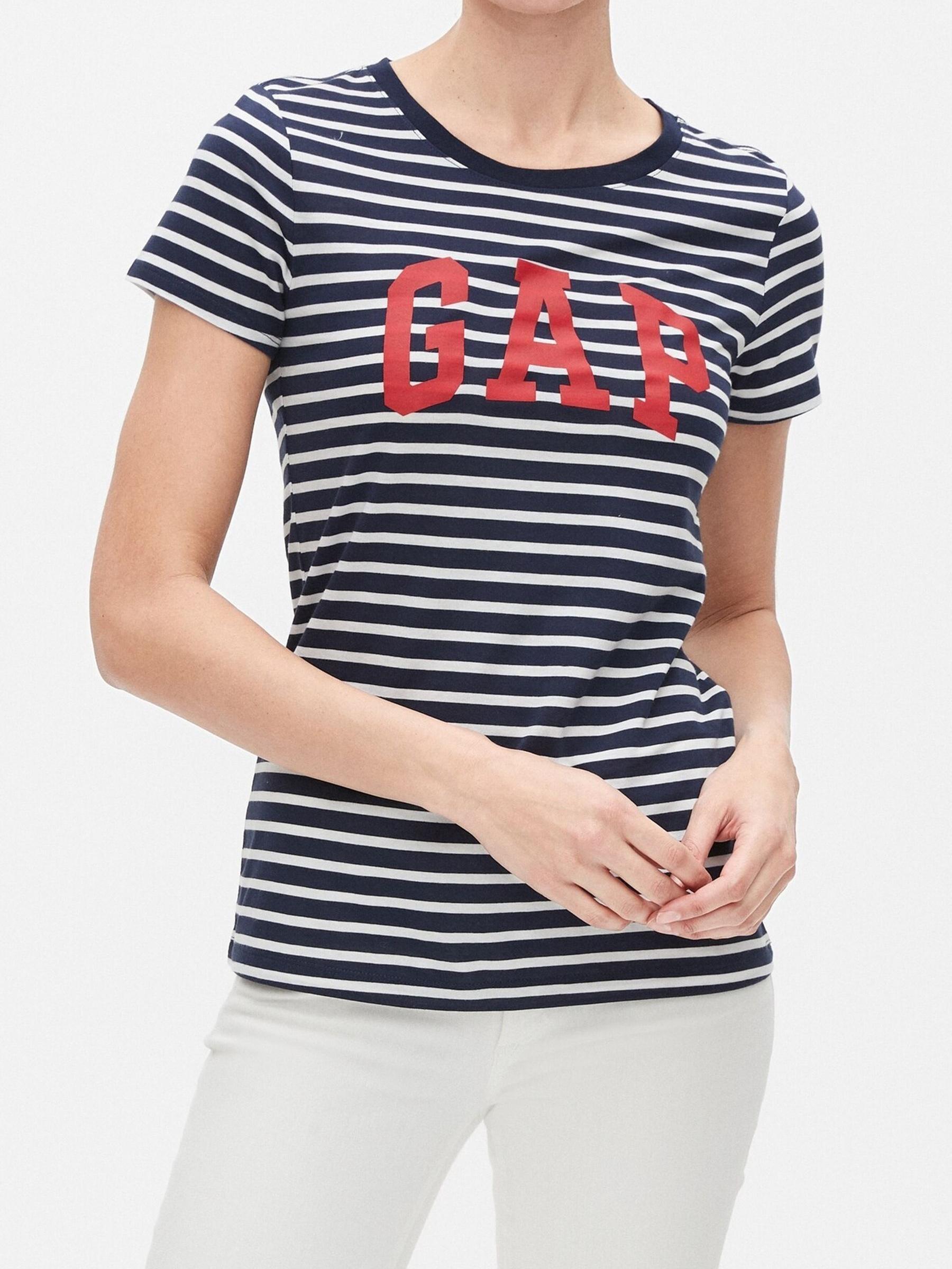 Navy and White Logo Short Sleeve Crew Neck T-Shirt 2-Pack - Image 2 of 2