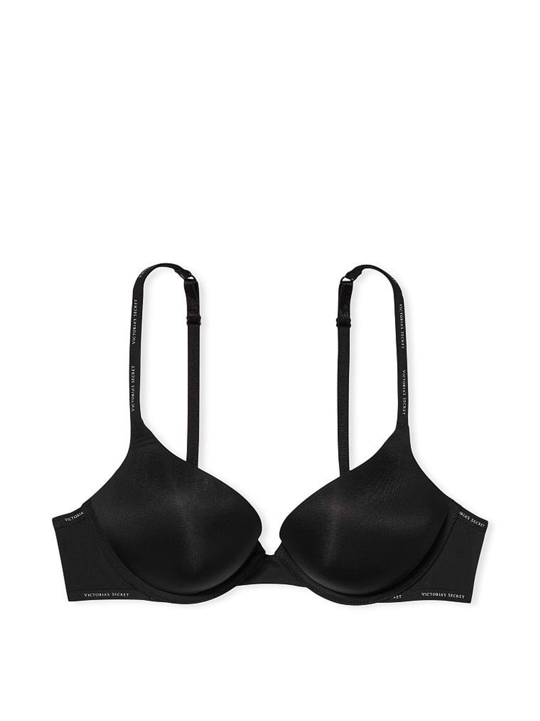 Black Add 2 Cups Push Up Bra - Image 3 of 3