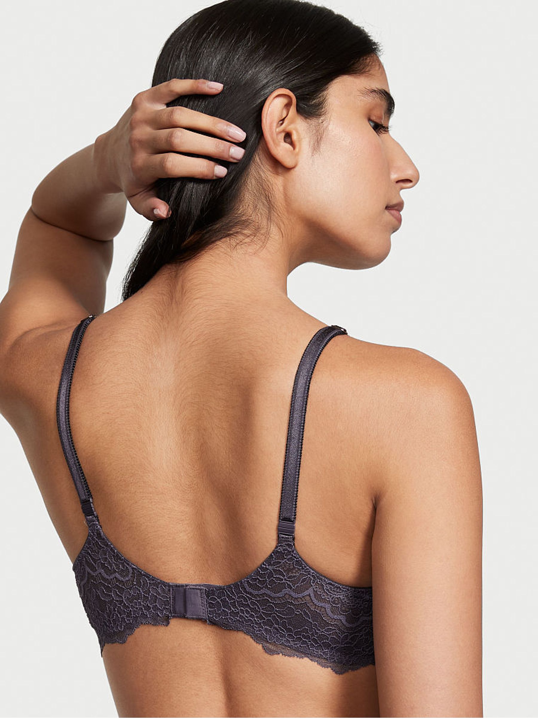 Tornado Grey Smooth Push Up Bra - Image 2 of 3