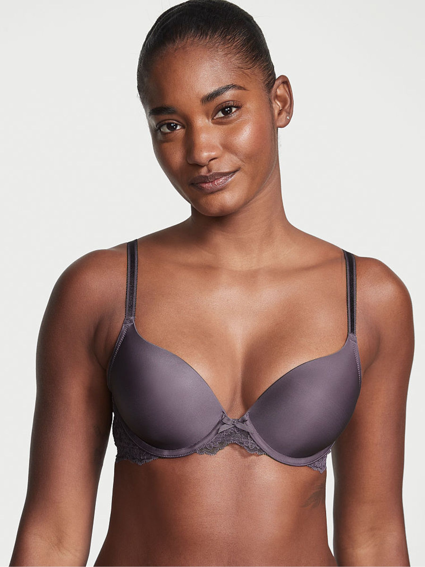 Tornado Grey Lightly Lined Full Coverage Bra - Image 1 of 3