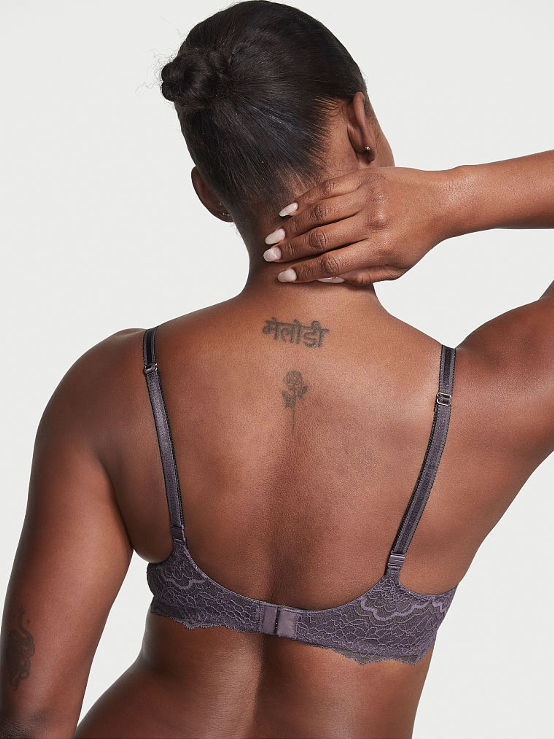 Tornado Grey Lightly Lined Full Coverage Bra - Image 2 of 3
