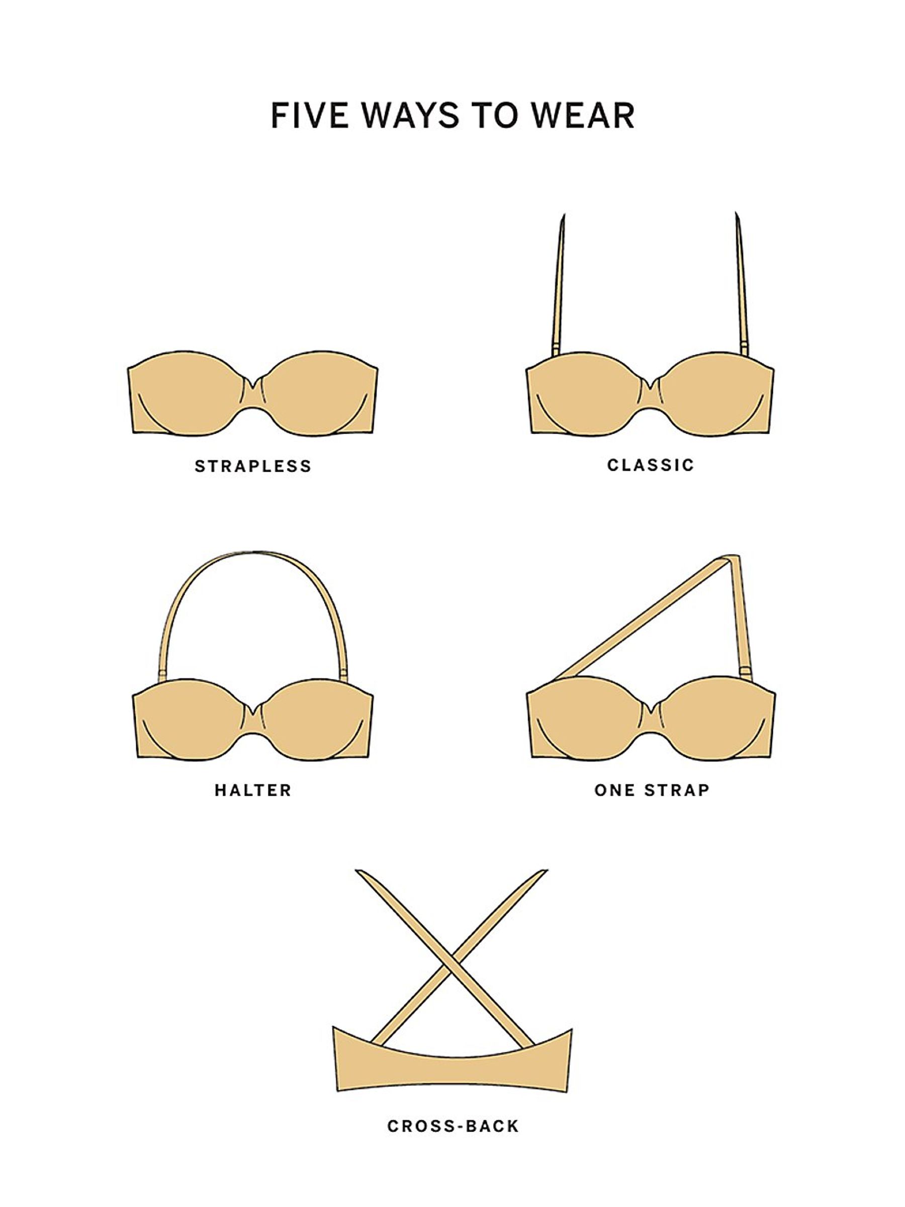 Sexy Leo Sweet Nougat Push Up Strapless Bra - Image 4 of 4