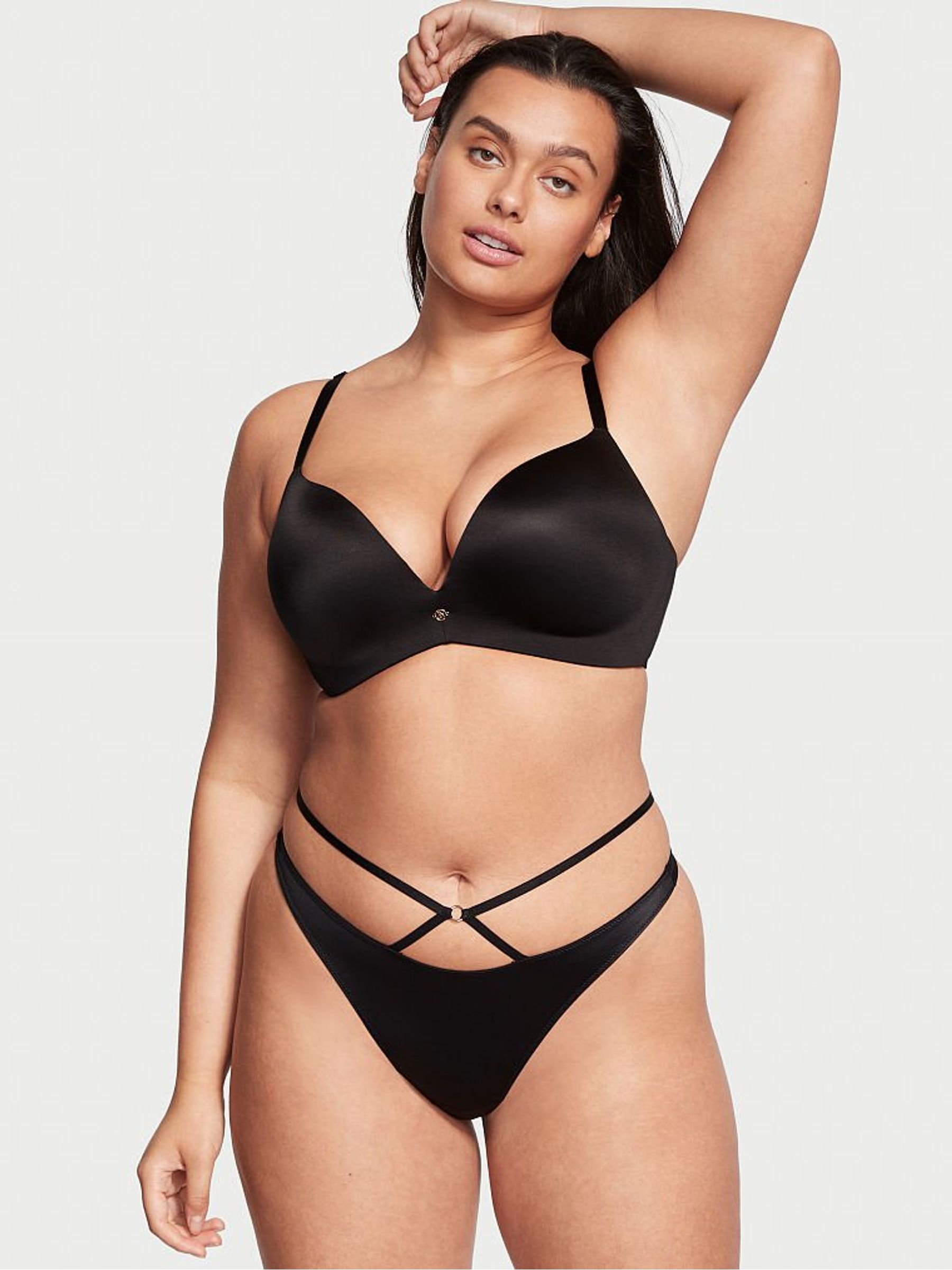 Black So Obsessed Non Wired Push Up Bra - Image 1 of 2