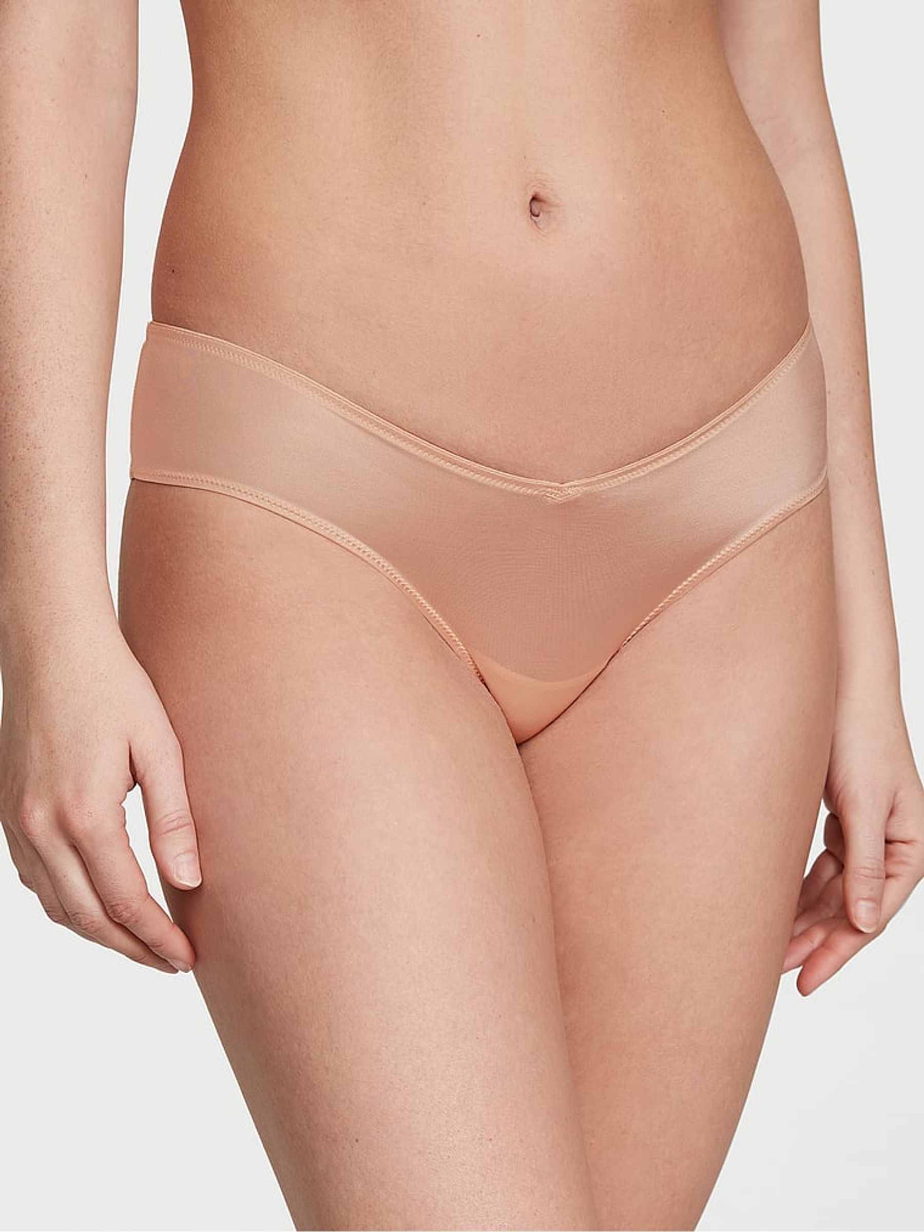 Macaron Nude Cheeky Knickers - Image 1 of 3