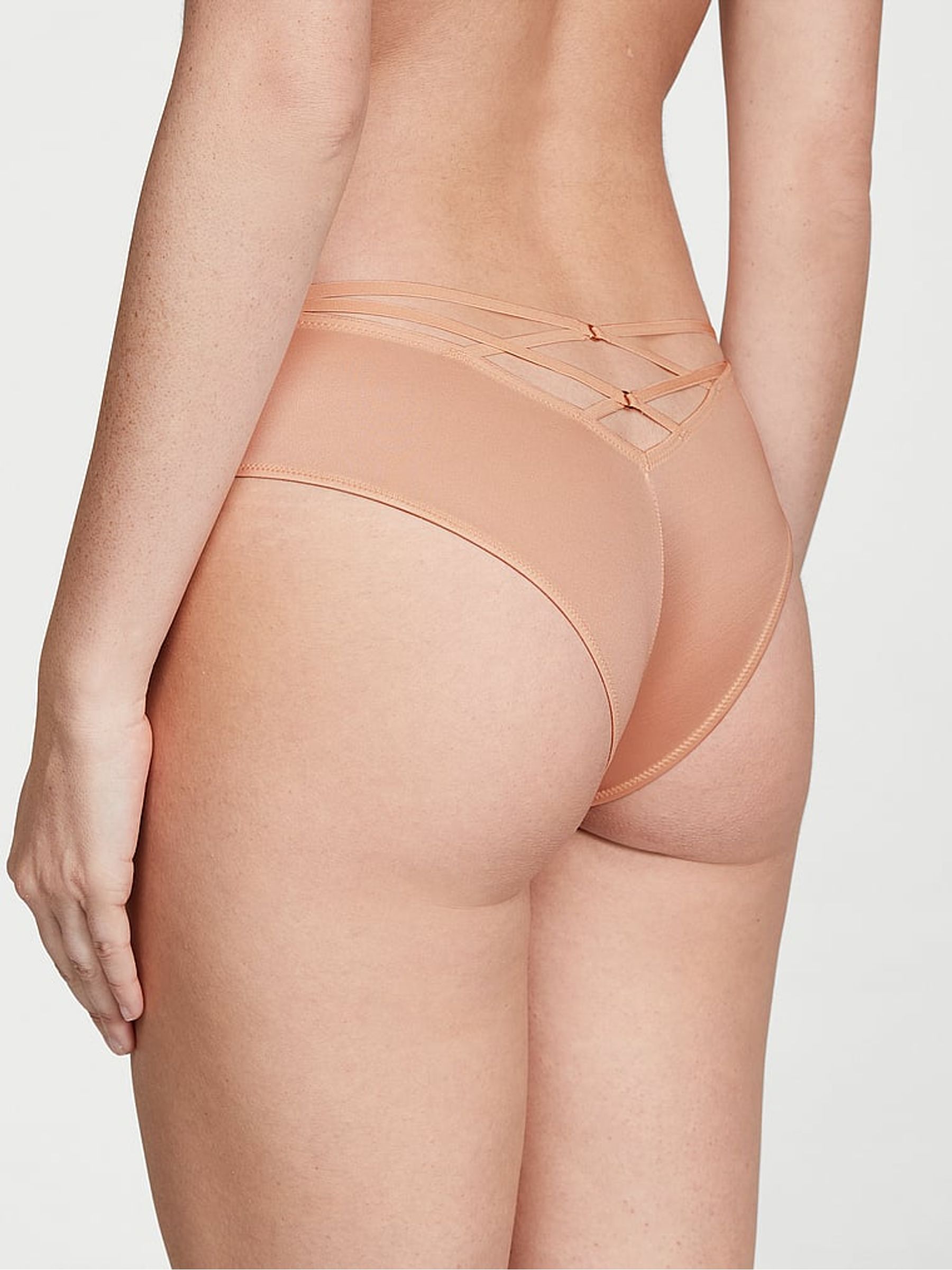 Macaron Nude Cheeky Knickers - Image 2 of 3