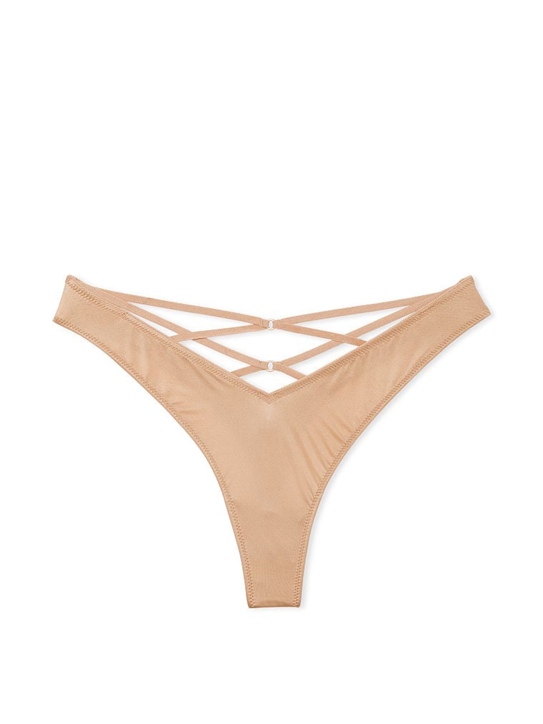 Praline Nude Thong Knickers - Image 3 of 3