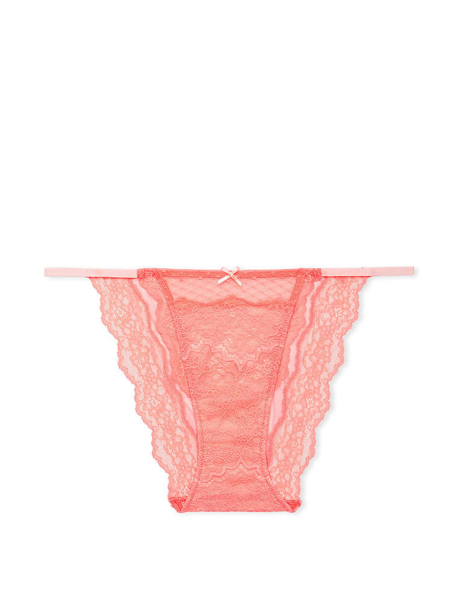 Neon Nectar Orange Bikini Lace Knickers - Image 3 of 3