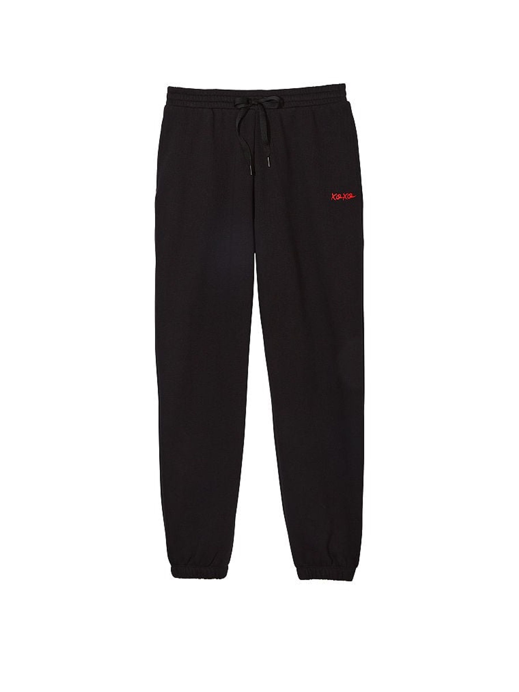Pure Black Fleece Jogger - Image 3 of 3