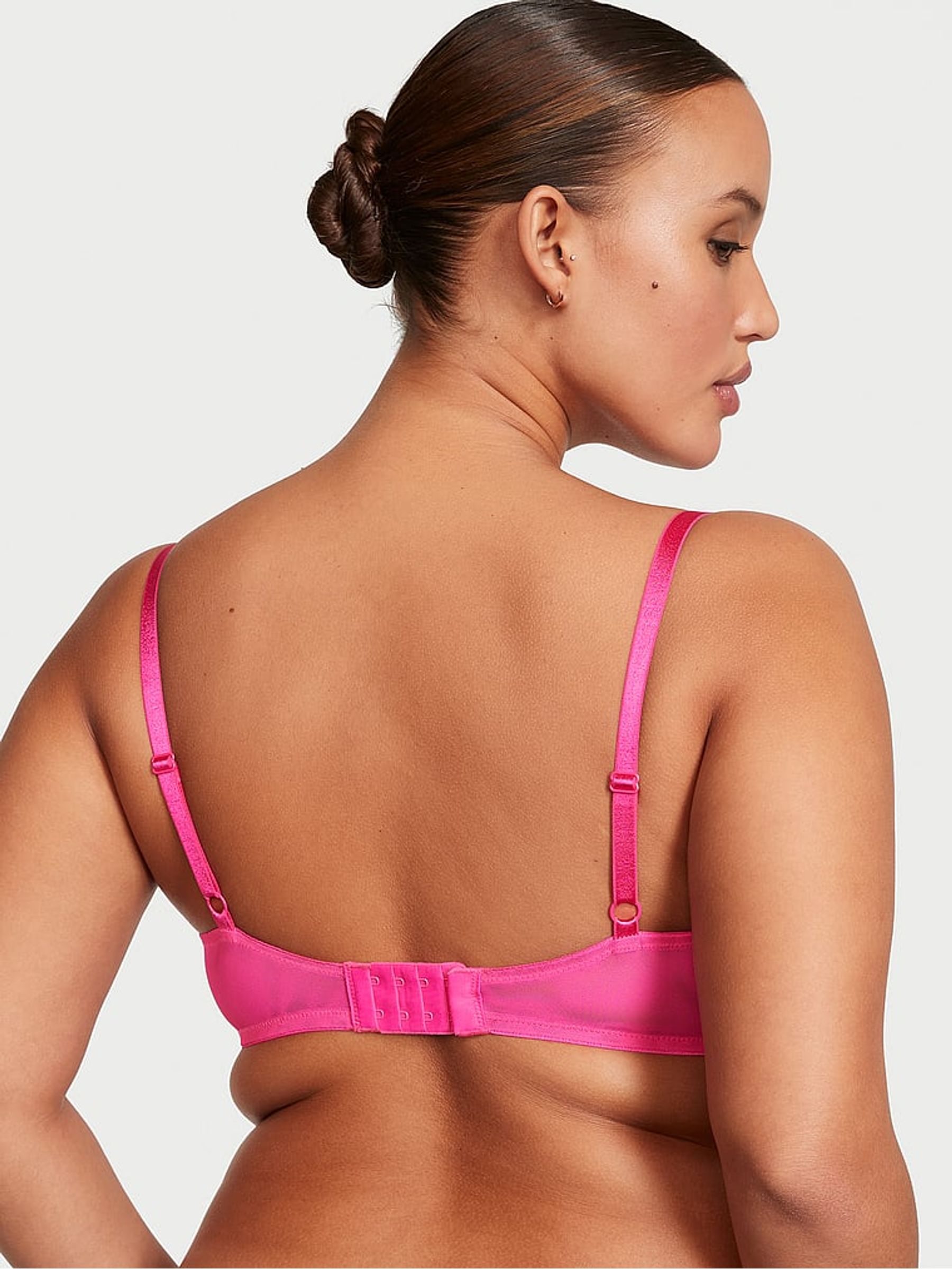 Forever Pink Shine Lowcut Demi Bra - Image 2 of 3