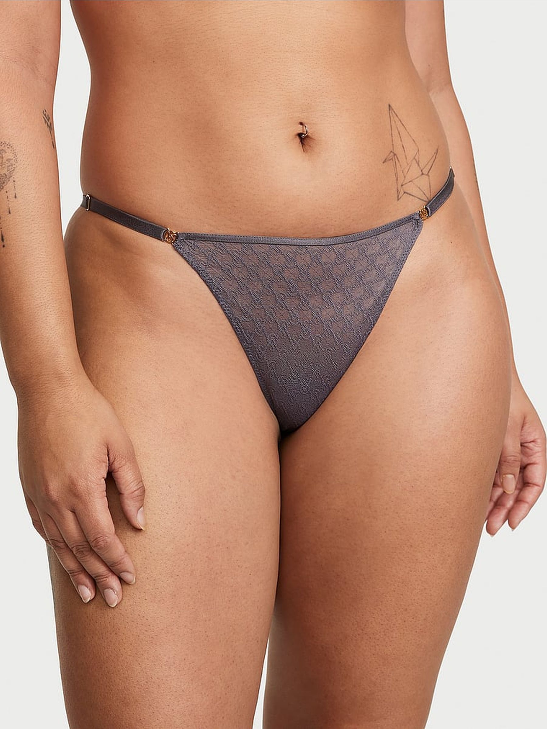 Tornado Purple Thong Icon Knickers - Image 1 of 3