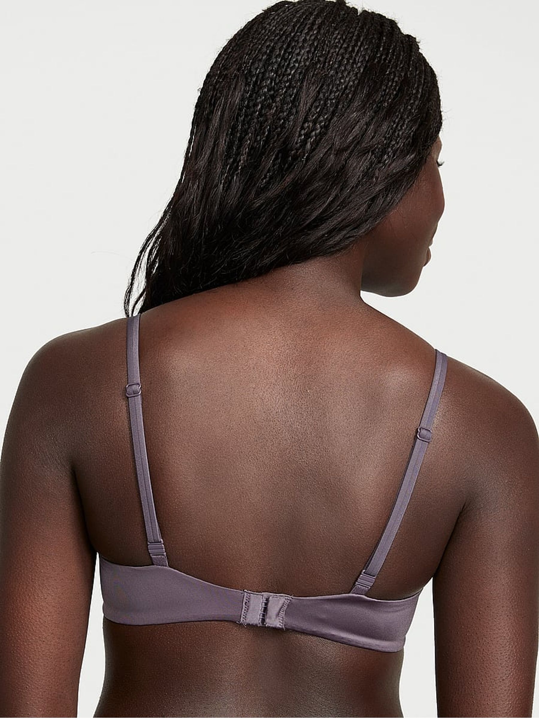 Tornado Purple Smooth Plunge Push Up Bra - Image 2 of 3