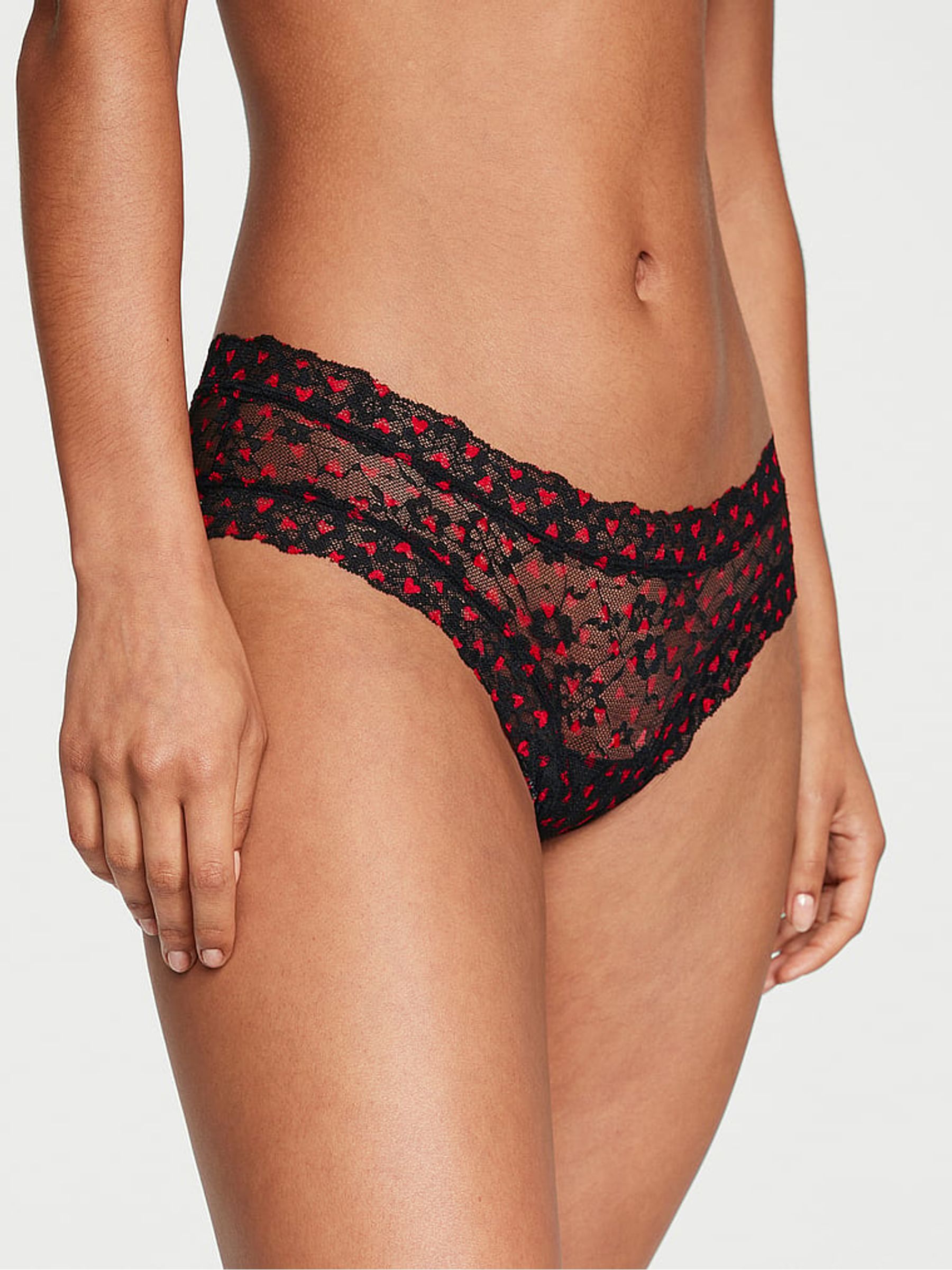 Black Lacie Cheeky Knickers - Image 1 of 3