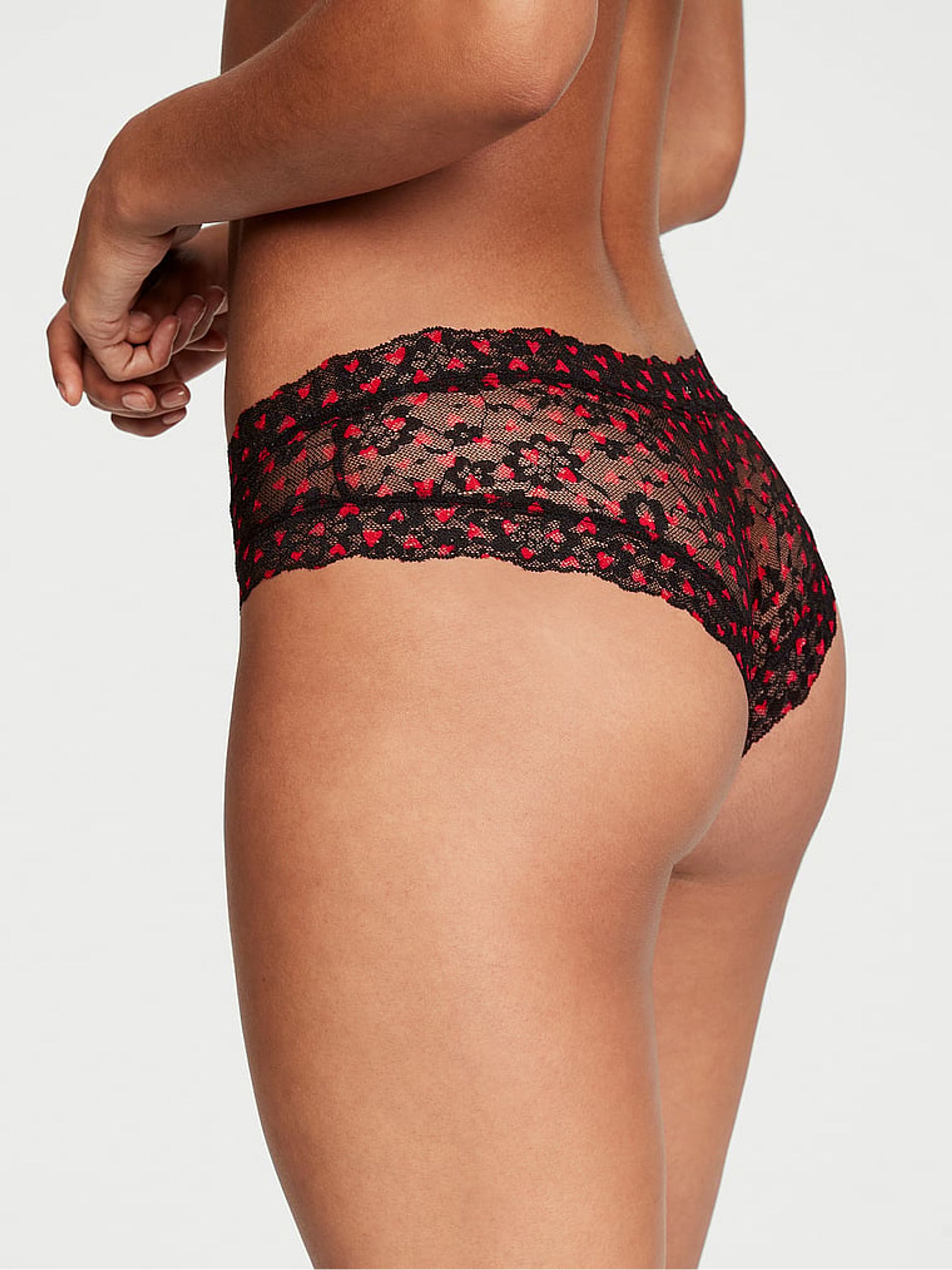 Black Lacie Cheeky Knickers - Image 2 of 3