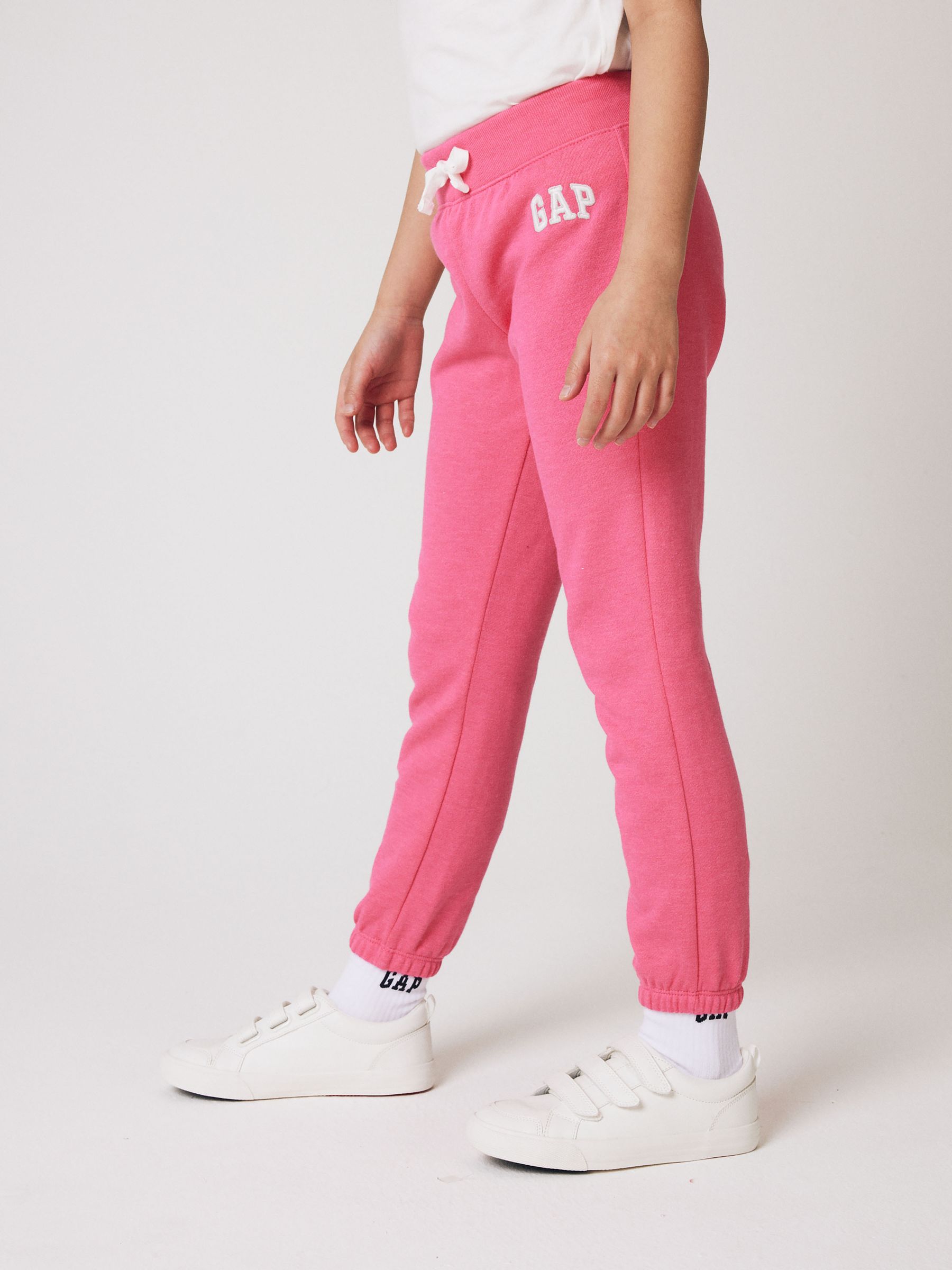 Pink Logo Fleece-Lined Joggers (4-13yrs) - Image 3 of 8