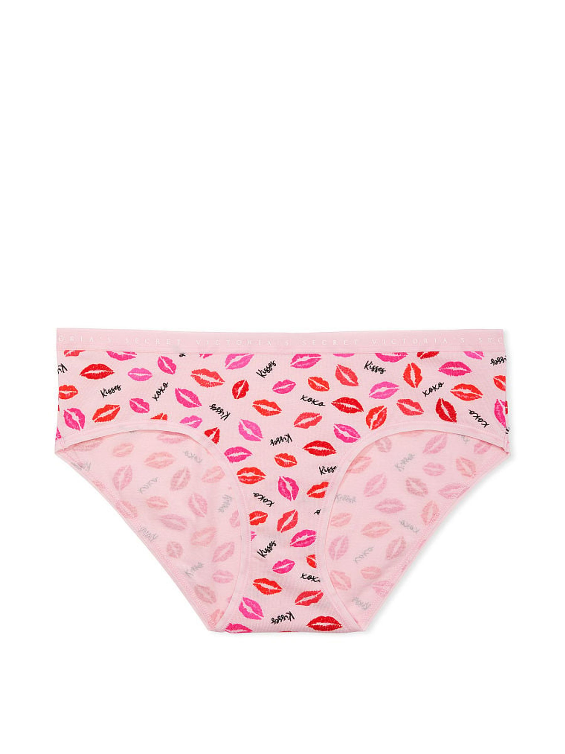 Pretty Blossom Kiss Pink Printed Stretch Cotton Hipster Knickers - Image 3 of 3