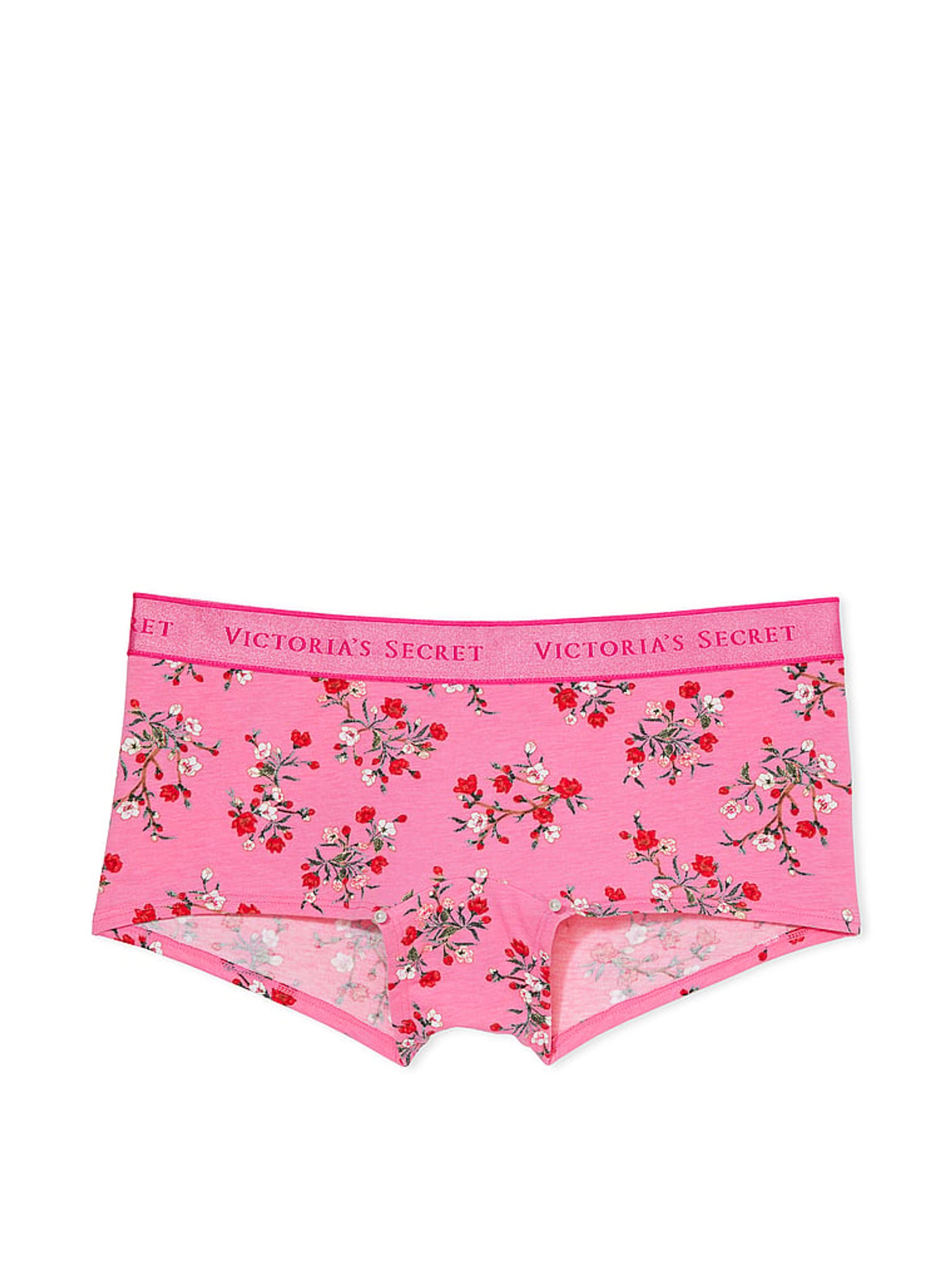 Hollywood Pink Blossoms Short Logo Knickers - Image 3 of 3