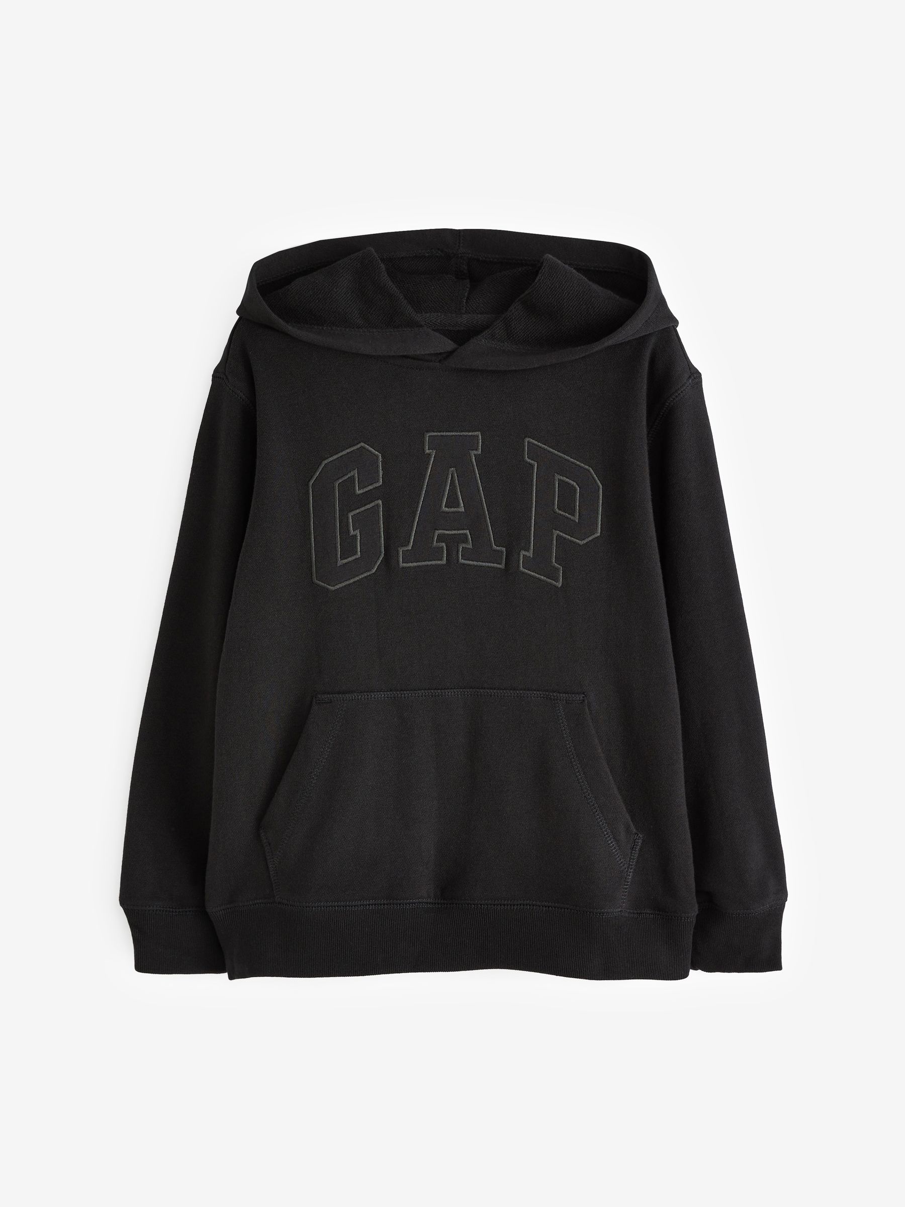 Black Logo Hoodie (4-13yrs) - Image 1 of 2