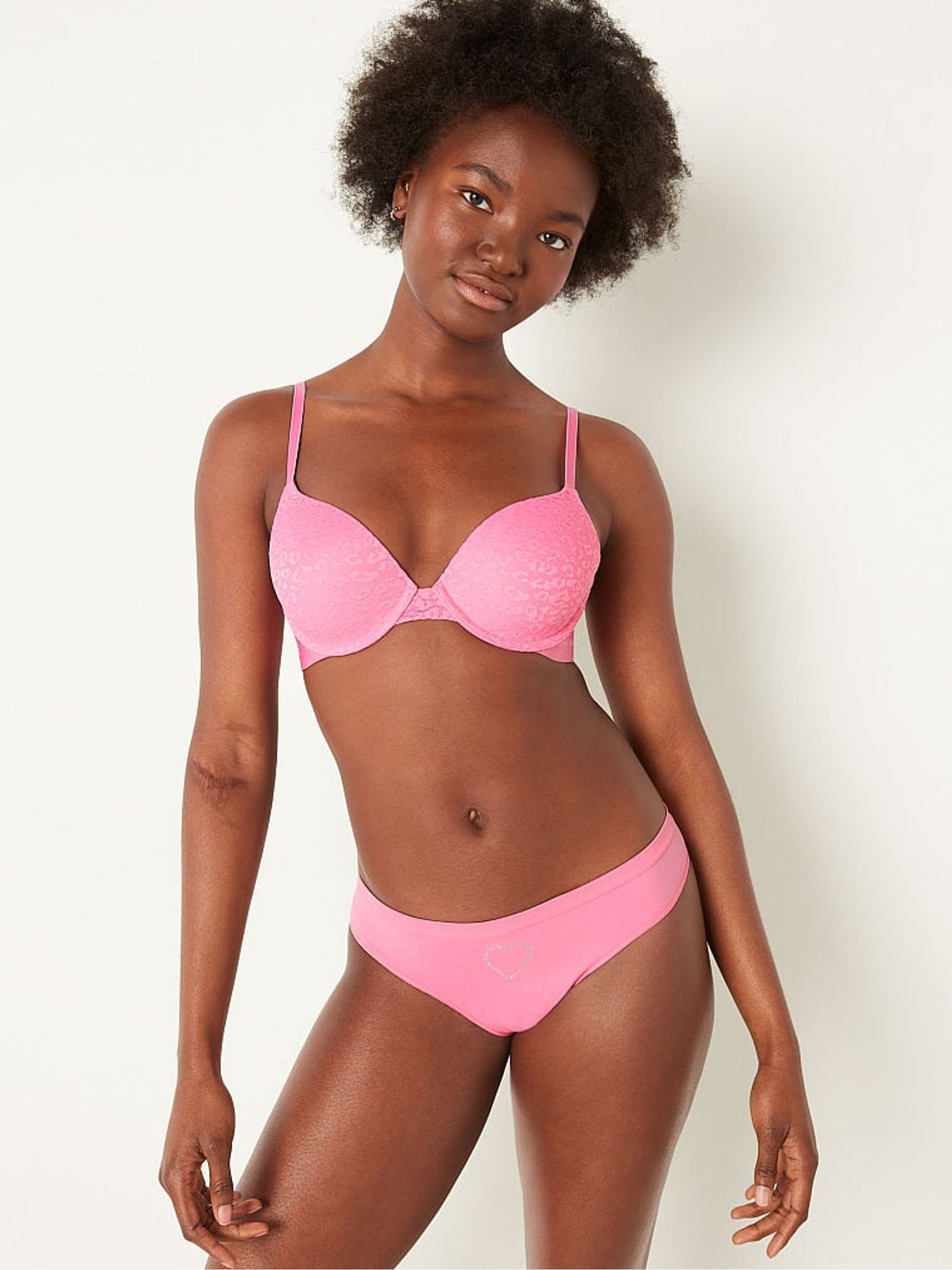 Dreamy Pink Lace Lightly Lined T-Shirt Bra - Image 1 of 3
