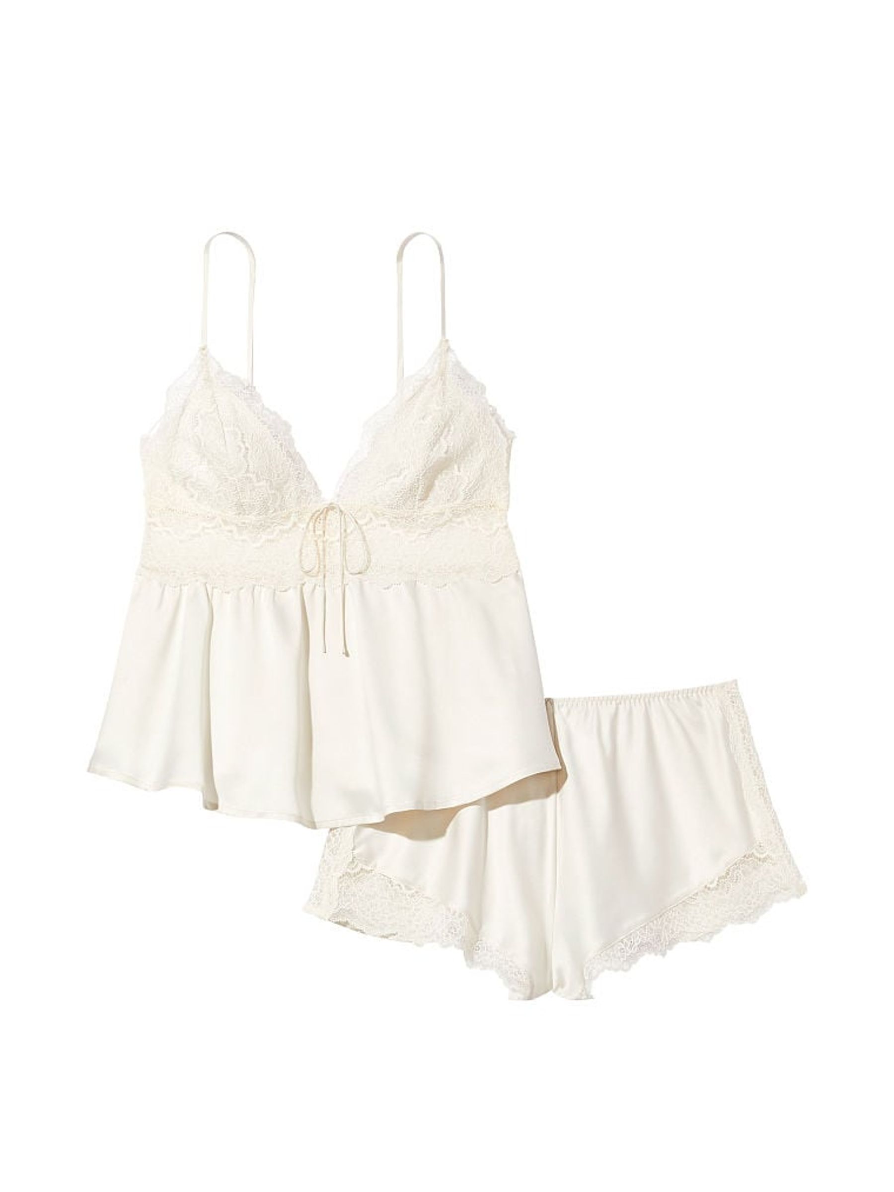 Coconut White Cami Set - Image 3 of 3