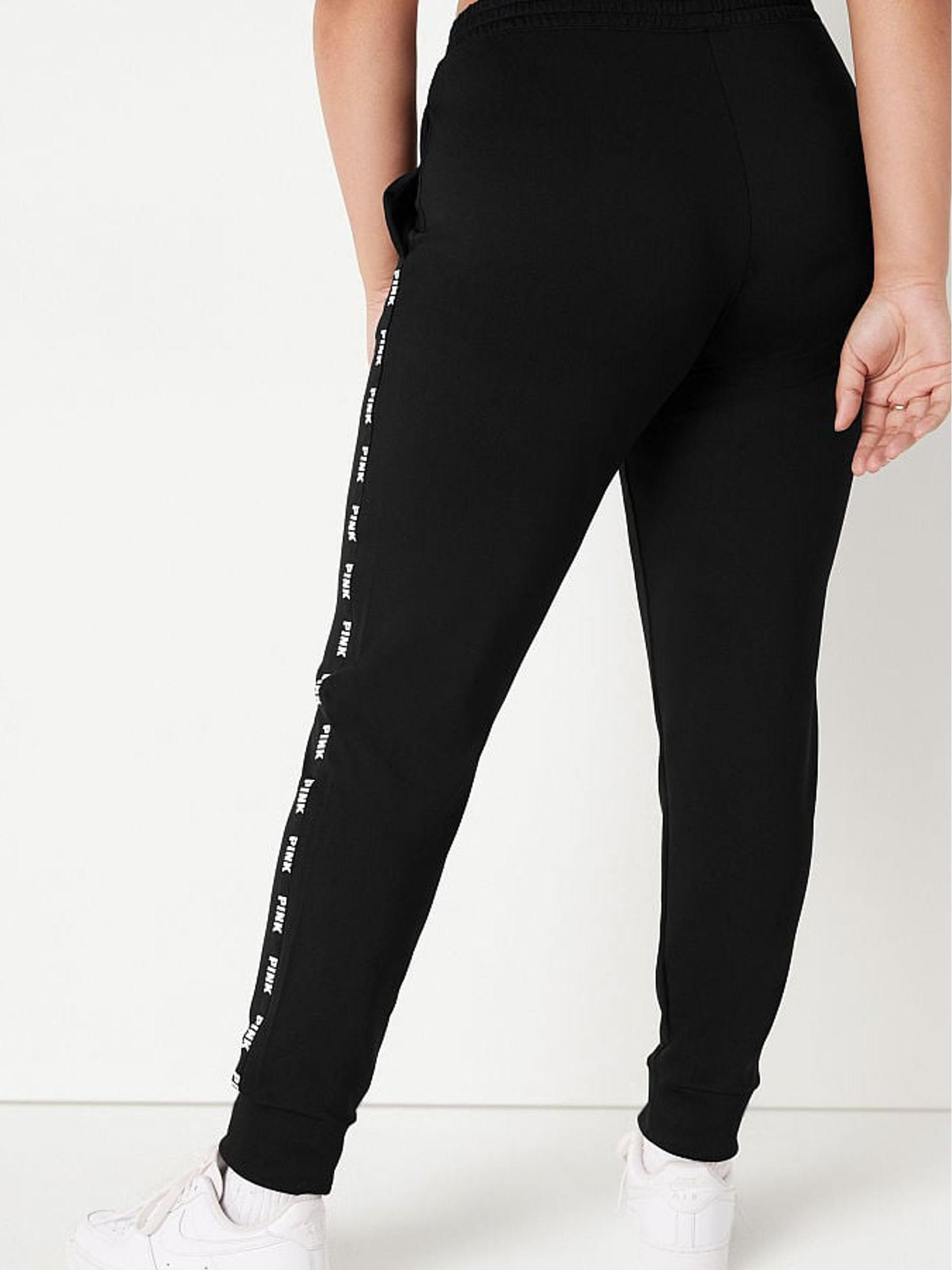 Pure Black Logo Full Length Lounge Jogger - Image 2 of 3