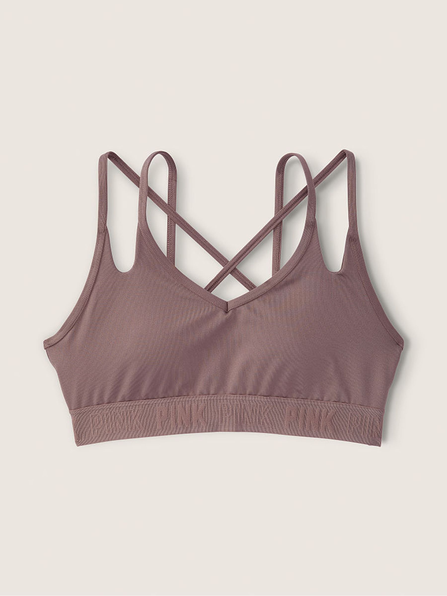 Iced Coffee Brown Ultimate Strappy Back Lightly Lined Bra - Image 4 of 4