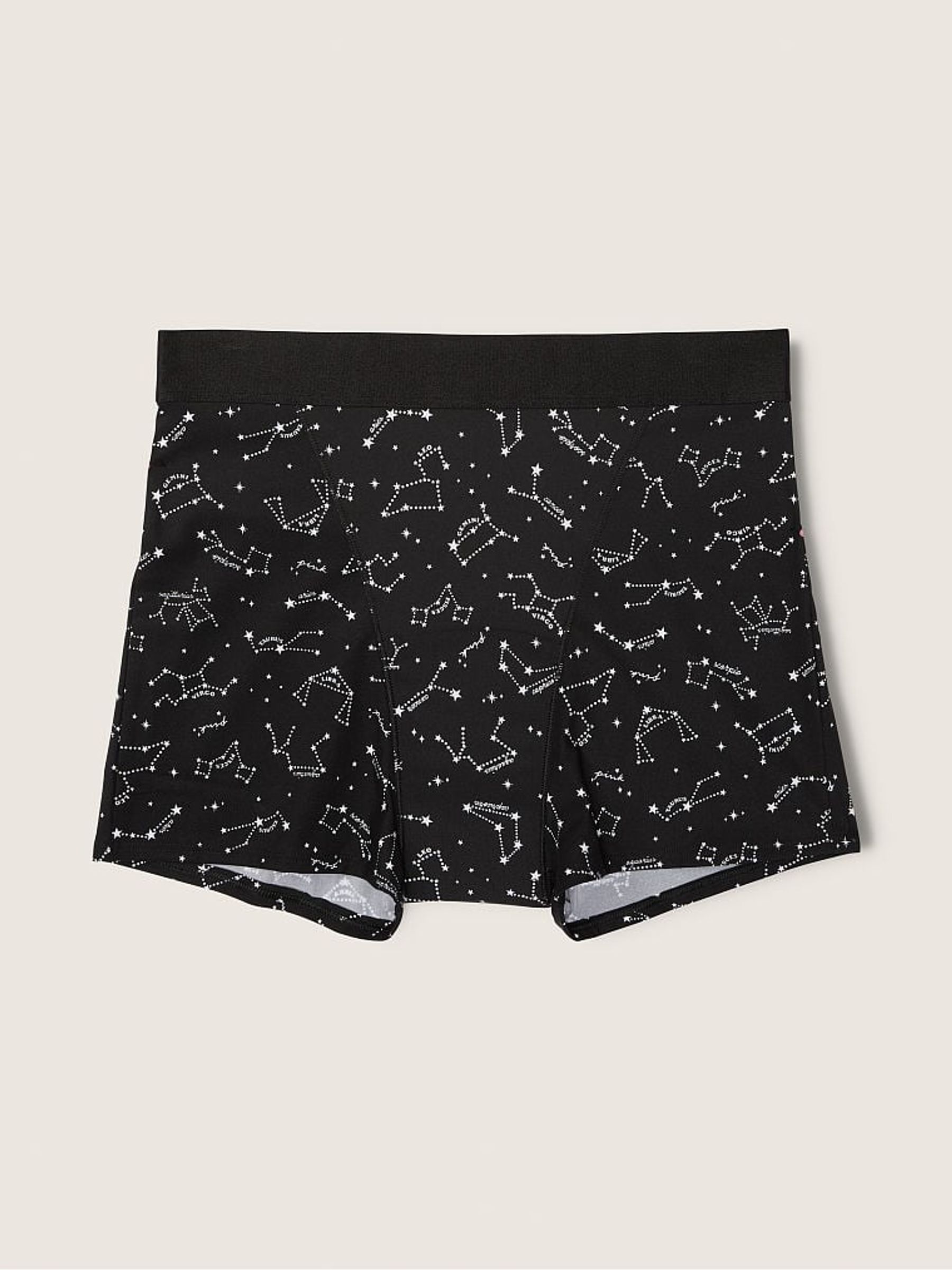 Pure Black Astrology Print Period Boyshort Knickers - Image 2 of 3