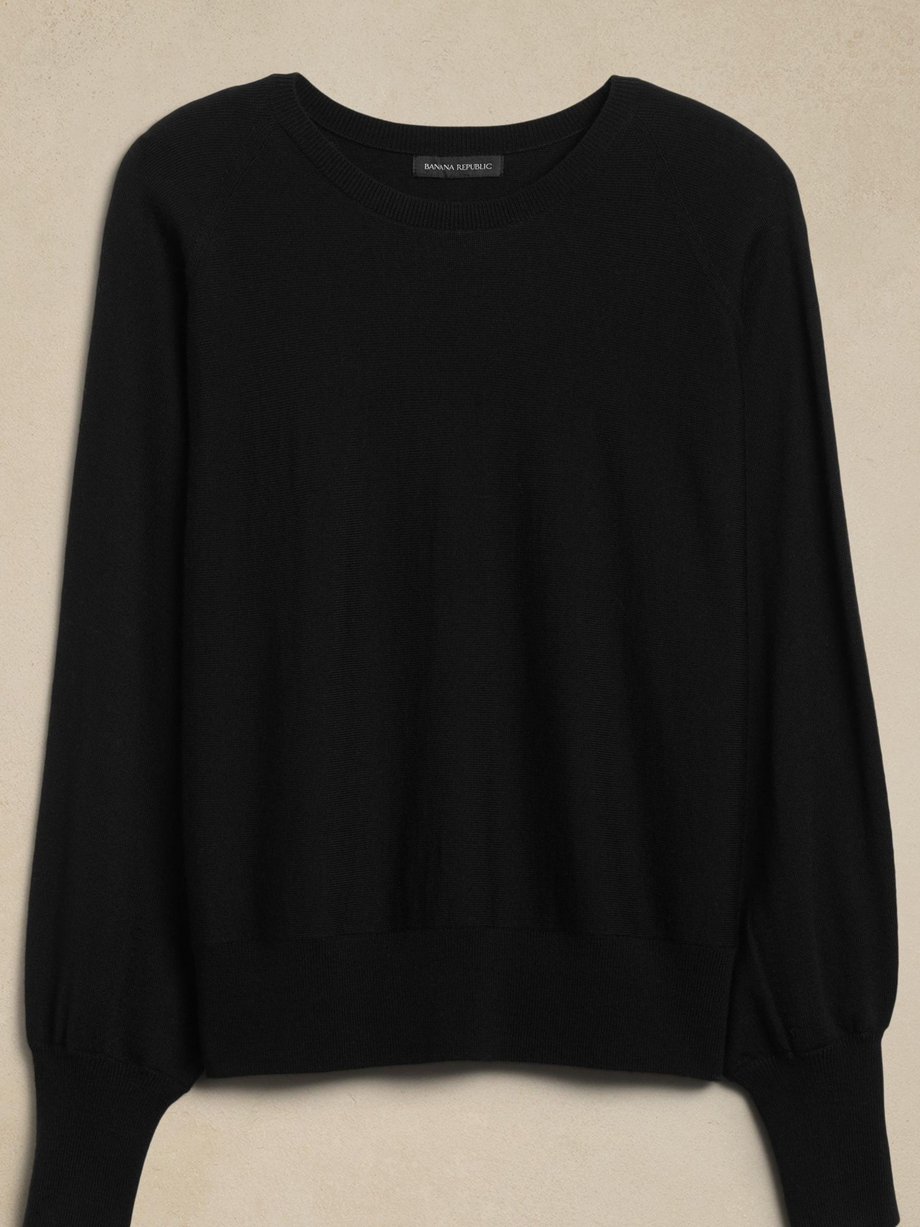 Banana Republic Black Telma Merino Jumper - Image 2 of 2