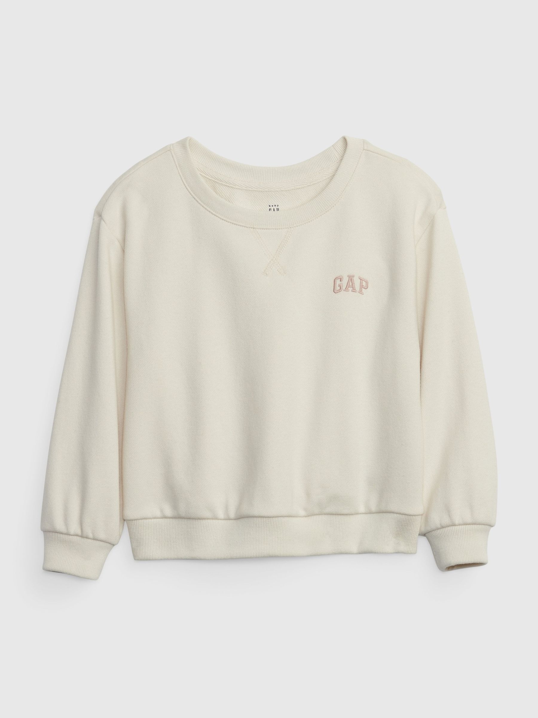 Cream Mini Logo Sweatshirt - Image 2 of 3